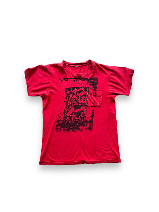 Front of Vintage Anarchy DIY Art Tee SZ M |  Vintage Art Tee Seattle | Barn Owl Vintage
