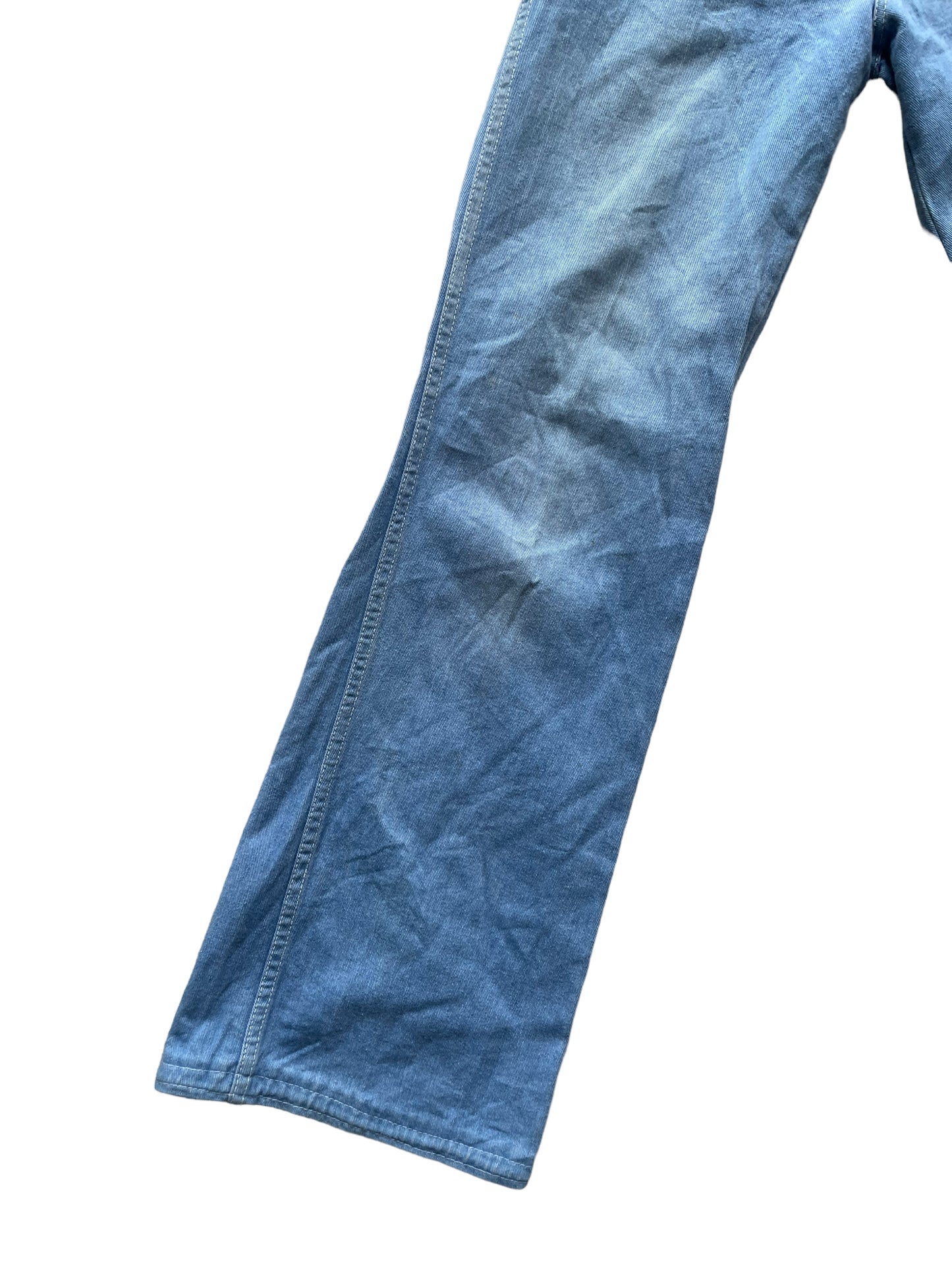 Front right leg view of Vintage Double R Flares