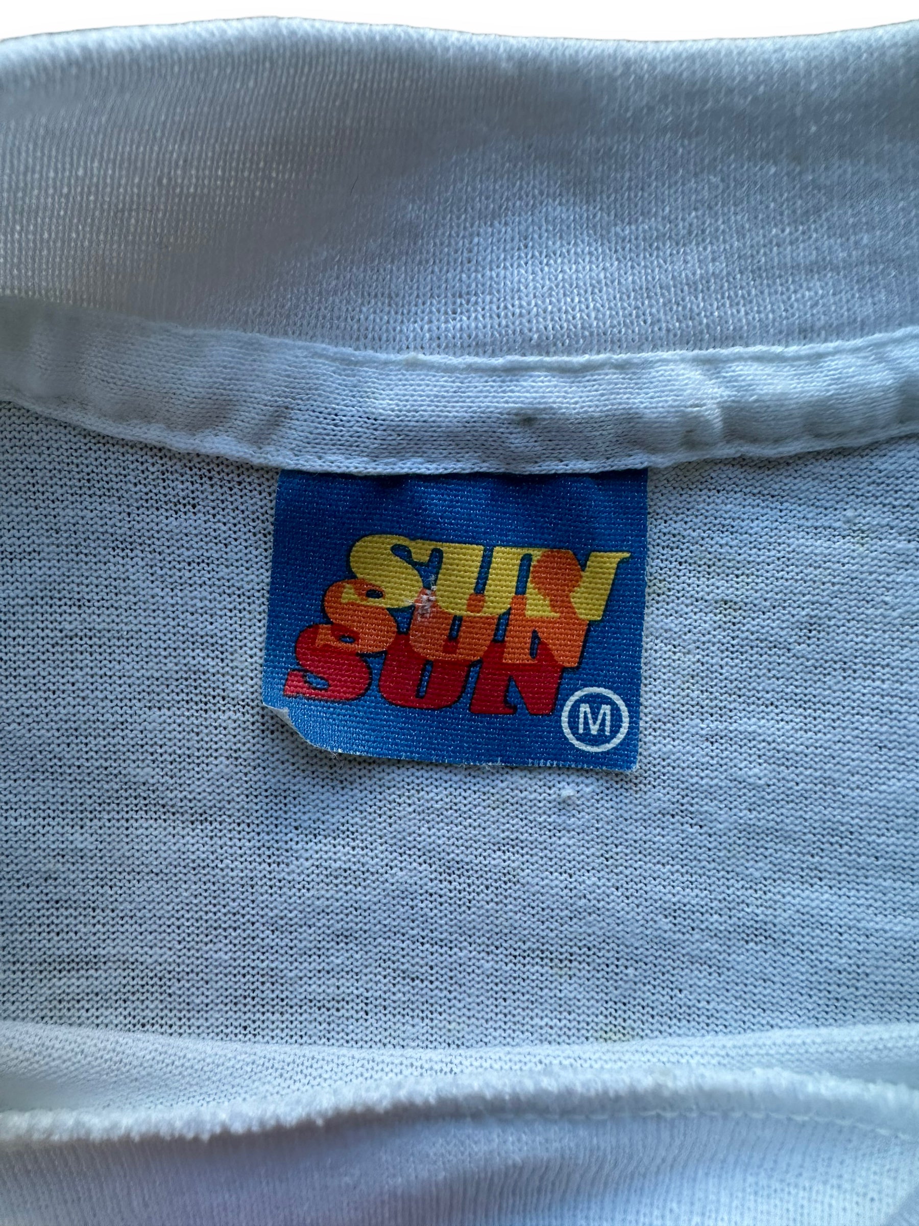 Tag on Vintage Garfield "Shed Your Inhibitions" Tee SZ M |  Vintage Cat Tee Seattle | Barn Owl Vintage