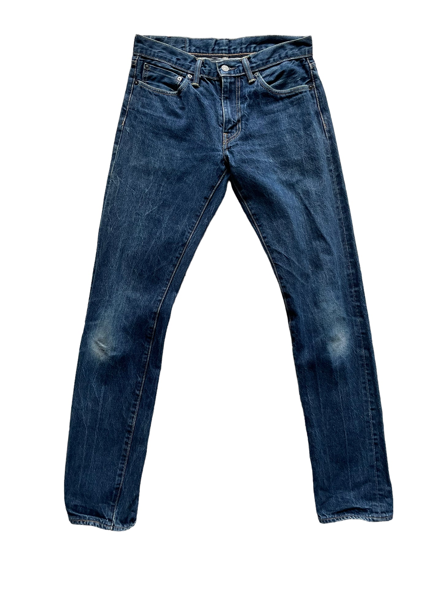 Full front of Levi's 511 Selvedge Denim 32x36