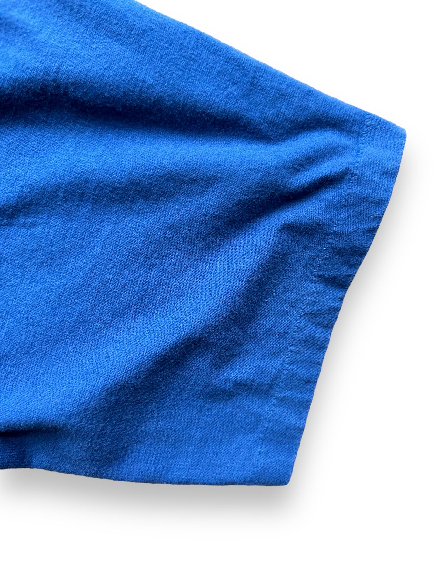 Sleeve detail of Vintage Fishermens Bend Alaska Tee SZ XL | Vintage Alaska T-Shirts Seattle | Barn Owl Vintage Tees Seattle