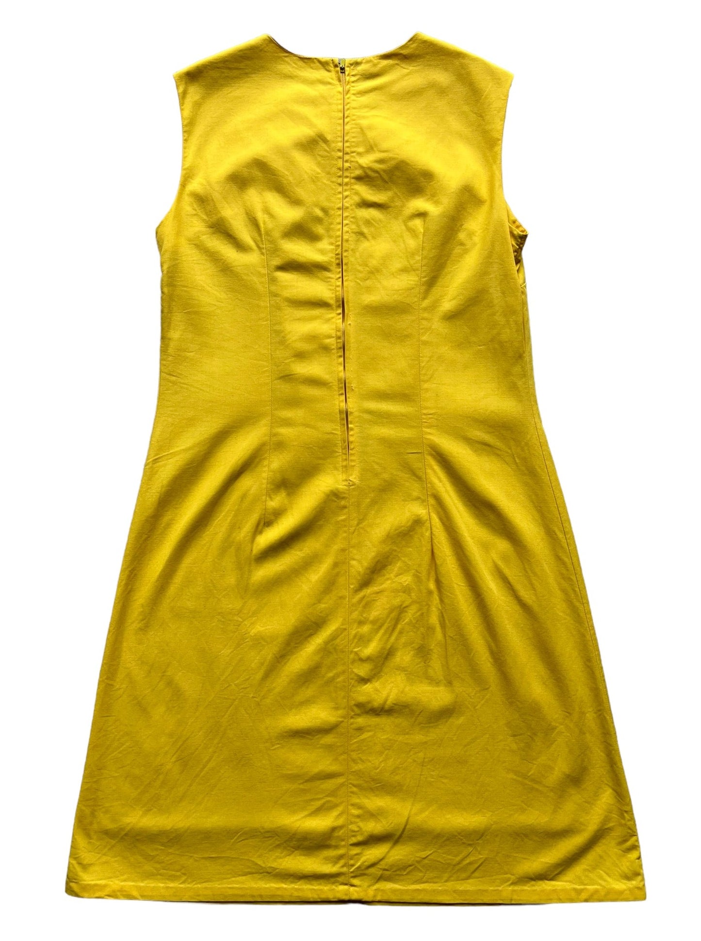 Full back view of Vintage 1960s Lady Madeira Dress