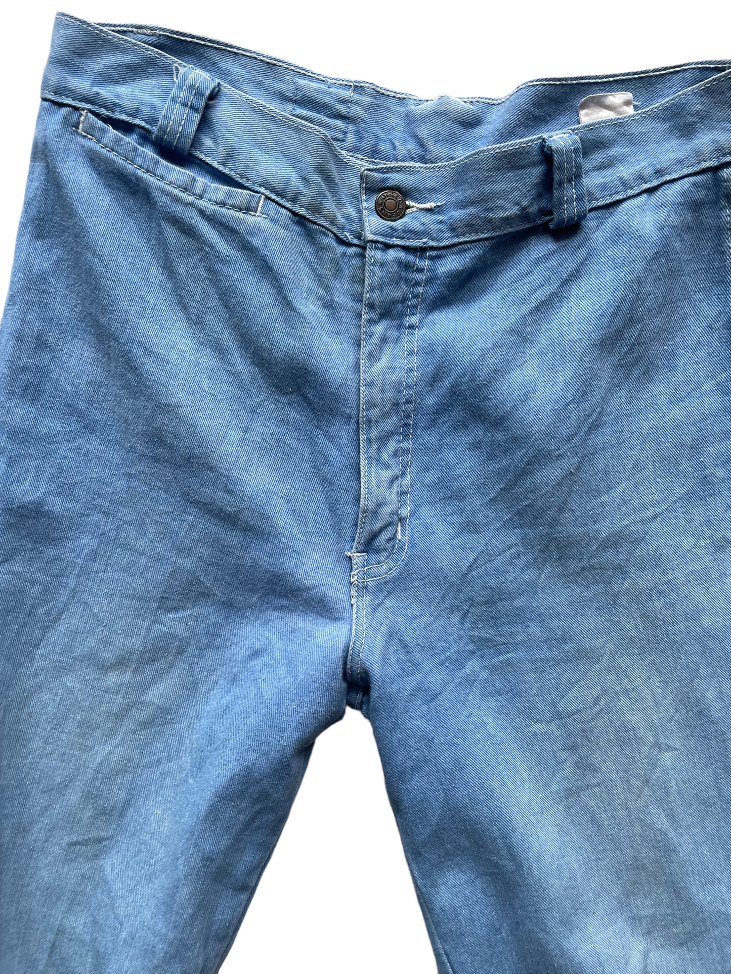 Front waist view of Vintage Double R Flares