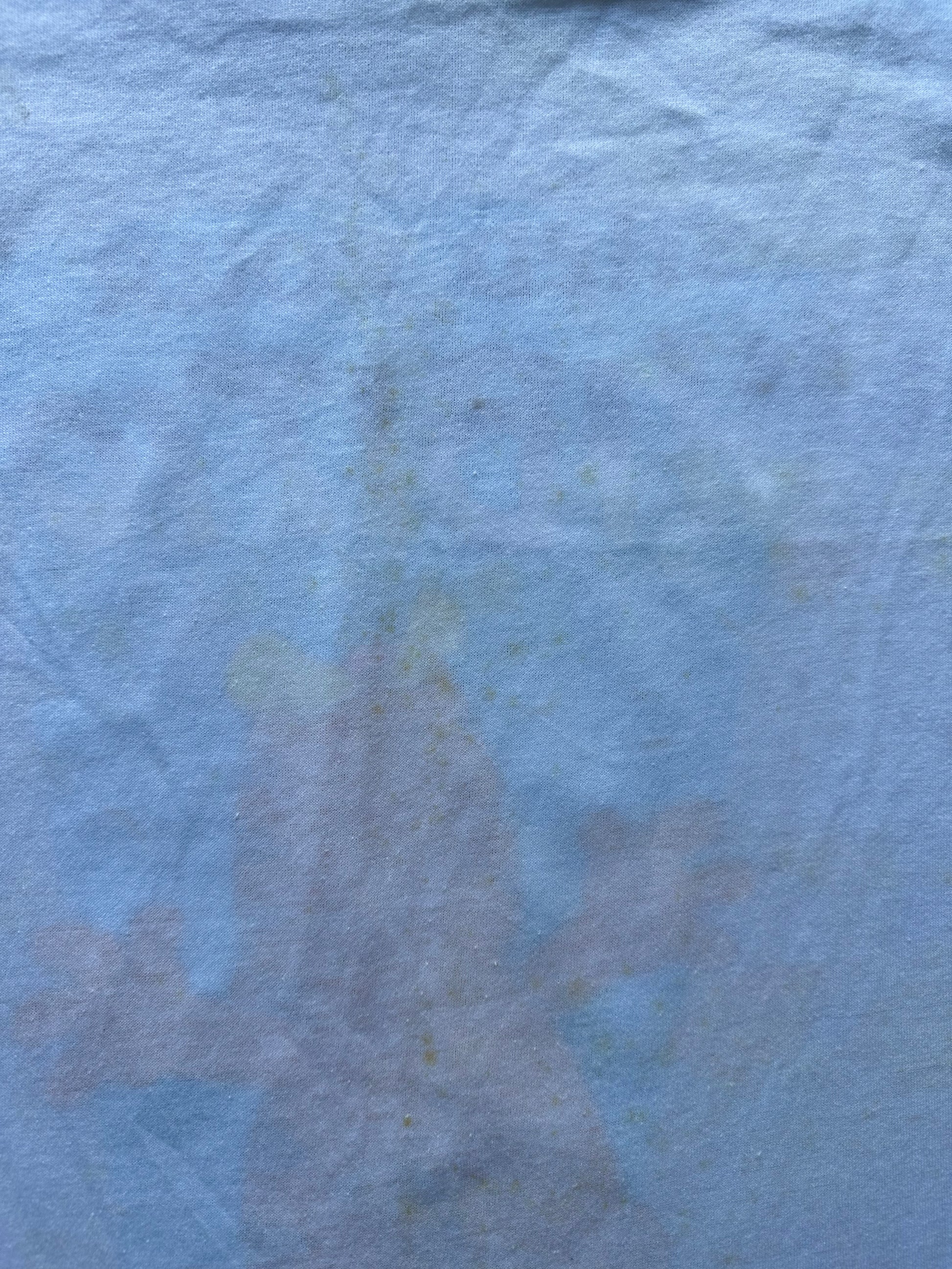 Staining on Vintage Garfield "Shed Your Inhibitions" Tee SZ M |  Vintage Cat Tee Seattle | Barn Owl Vintage