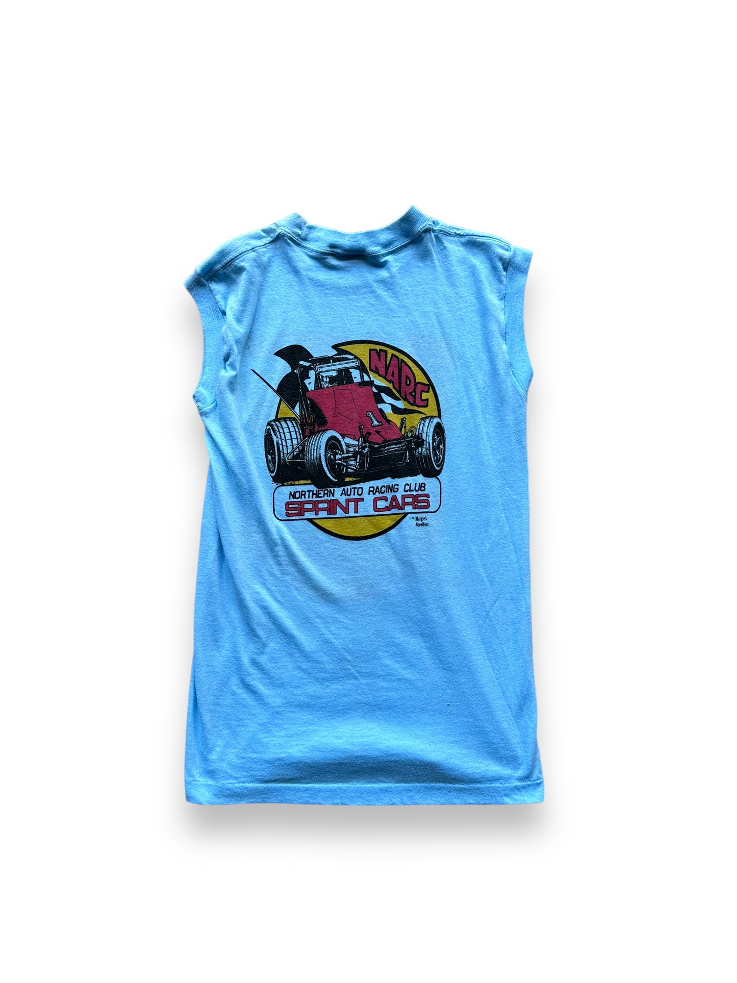 Back of Vintage NARC Tank SZ S | Vintage Auto Tee Seattle | Barn Owl Vintage
