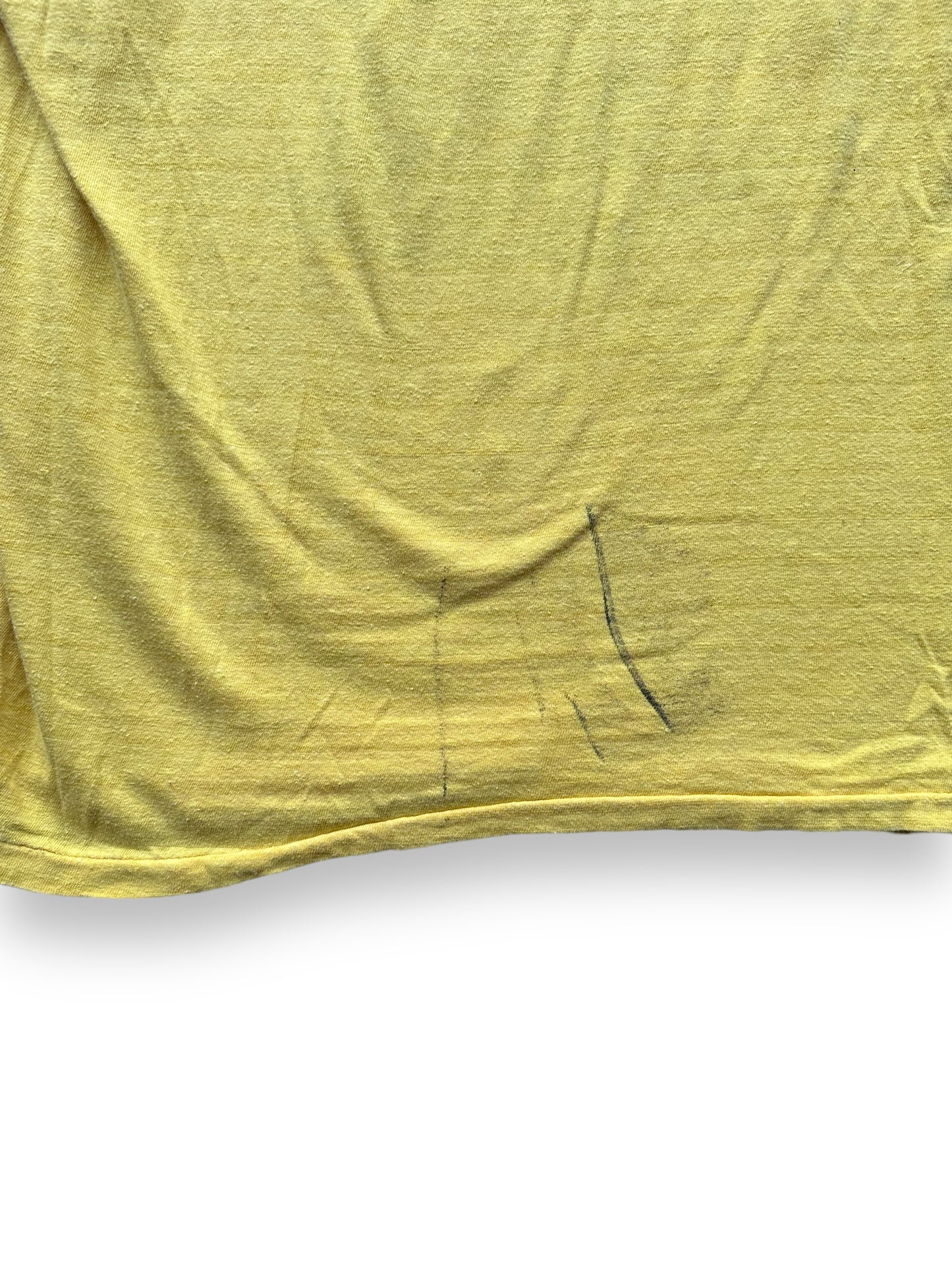 Back damage of Vintage Wild Ones Panzer Buggy Tee SZ L | Vintage Auto Tee Seattle | Barn Owl Vintage