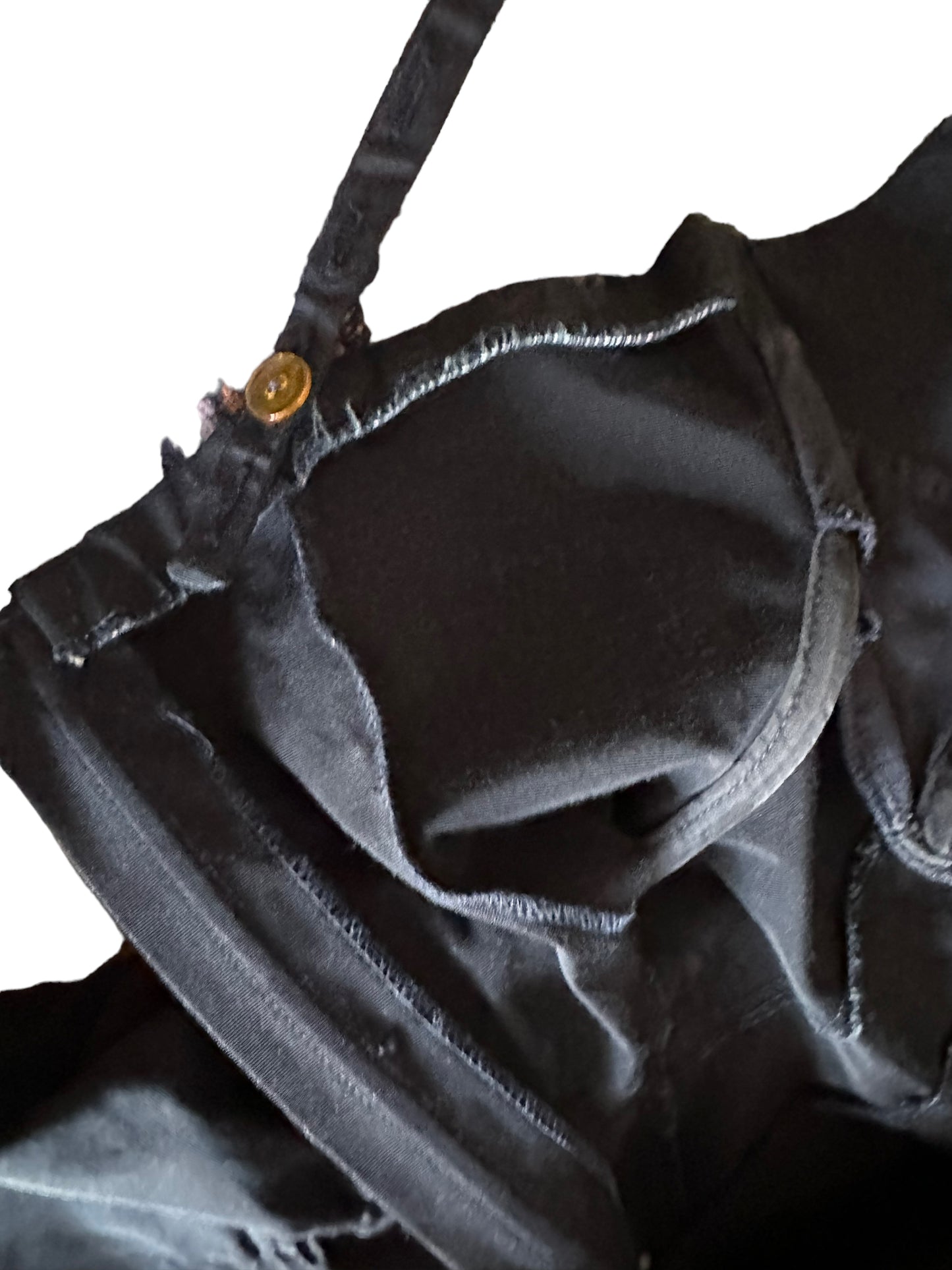 Inside boning and adjustable strap