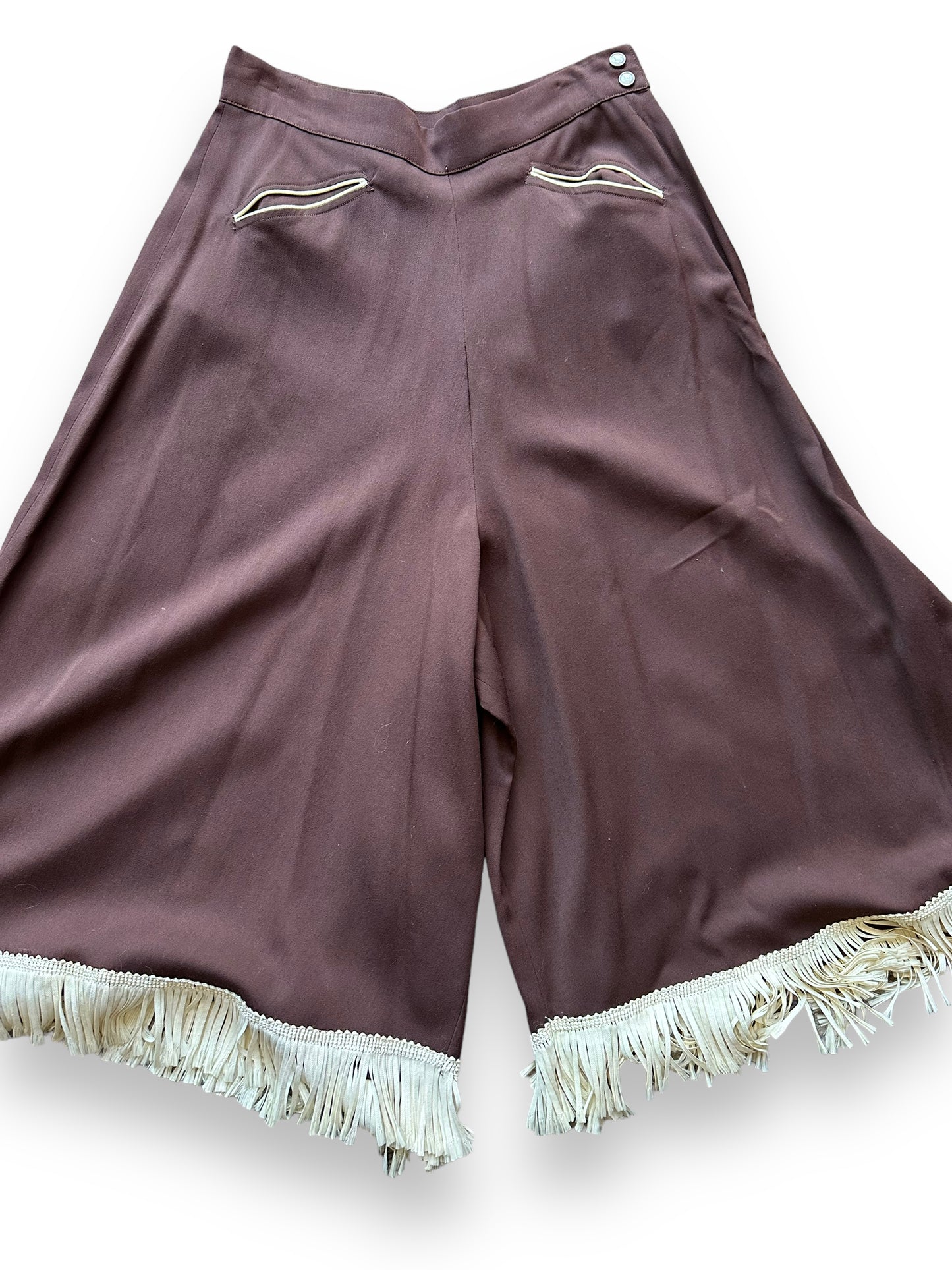 Dress close up of Vintage H-Bar-C Ladies Two Piece Western Set | Vintage Chainstitch Gabardine Seattle | Barn Owl Vintage Seattle
