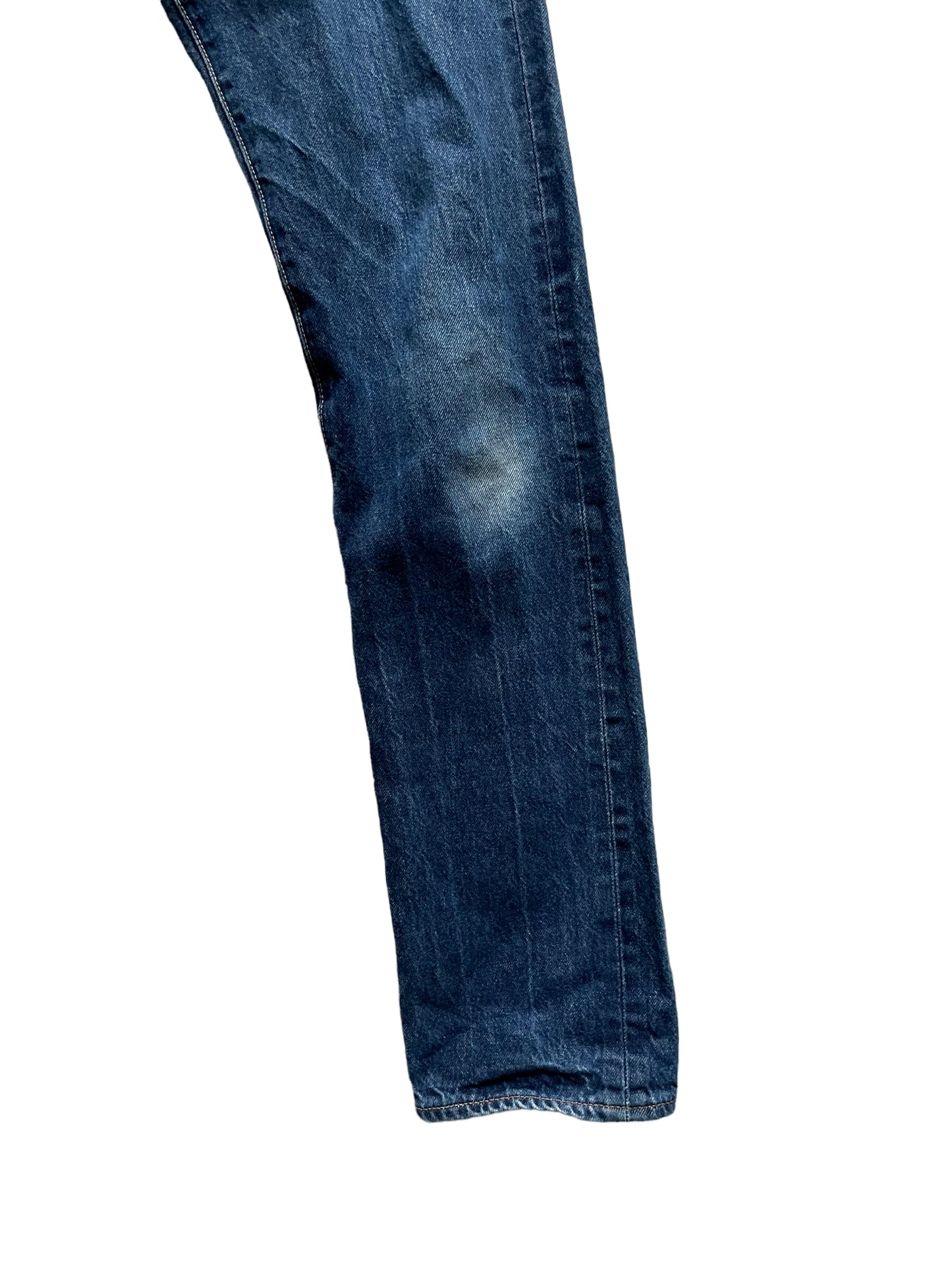 Front left leg of Levi's 511 Selvedge Denim 32x36