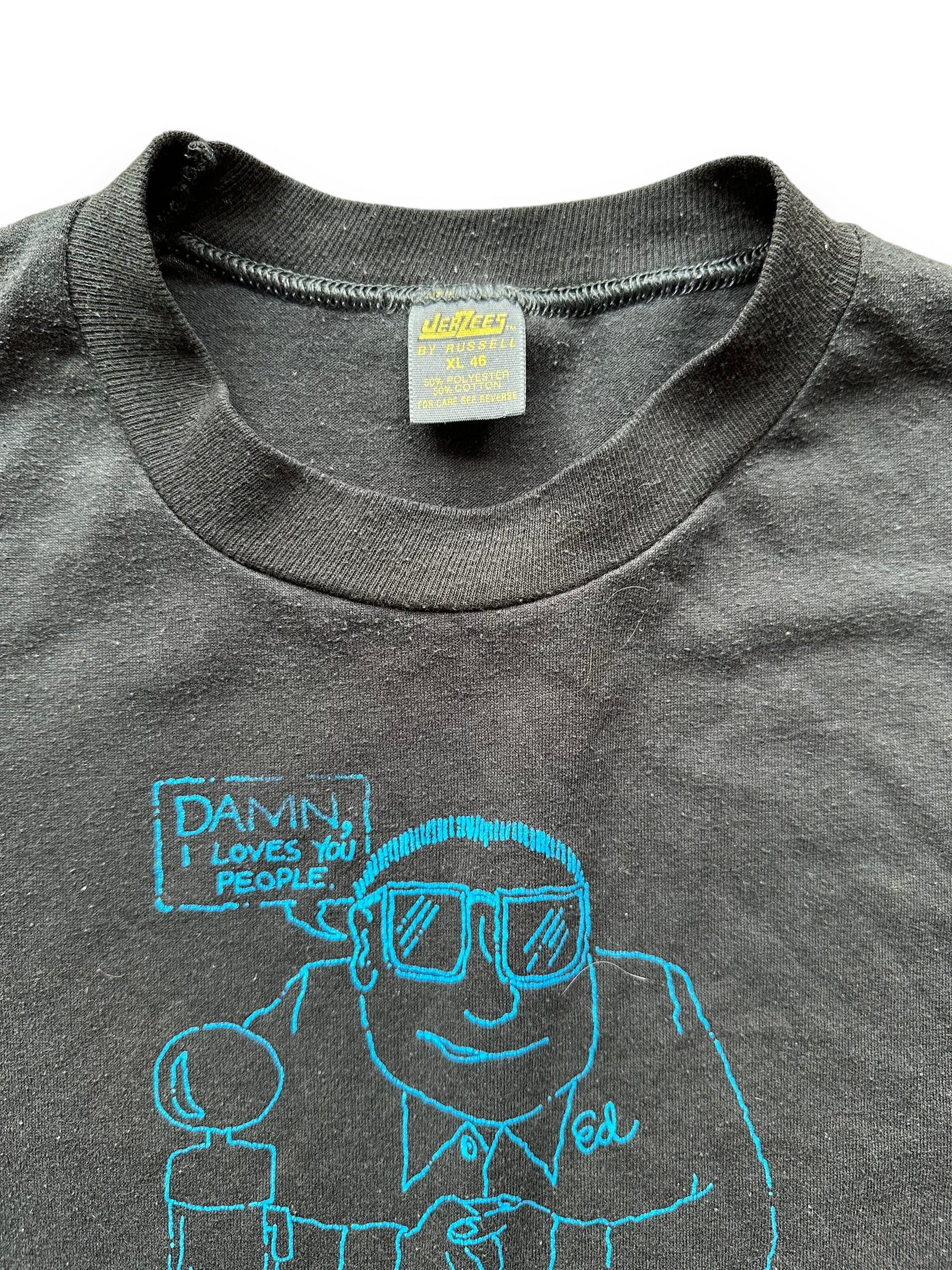 Tag View on Vintage Comet Tavern Seattle Tee SZ XL | Vintage Single Stitch T-Shirts Seattle | Barn Owl Vintage Tees Seattle