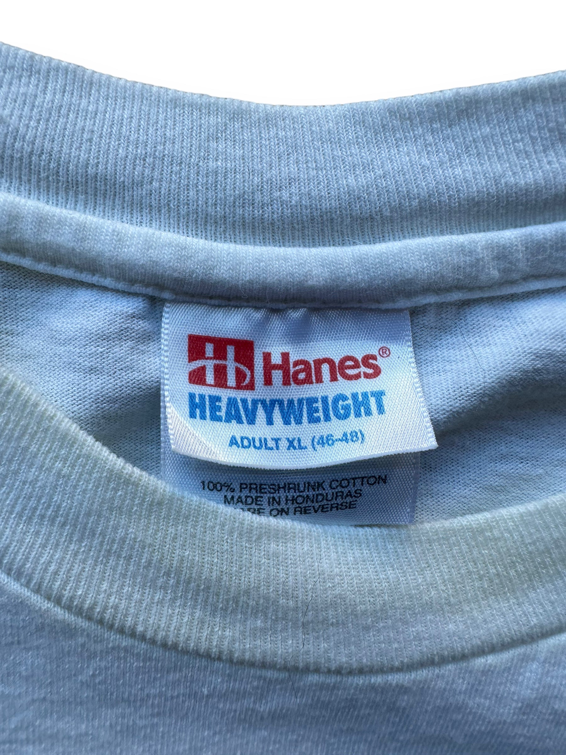 Tag on Vintage Garfield Fuzzy Print Tee SZ XL |  Vintage Cat Tee Seattle | Barn Owl Vintage