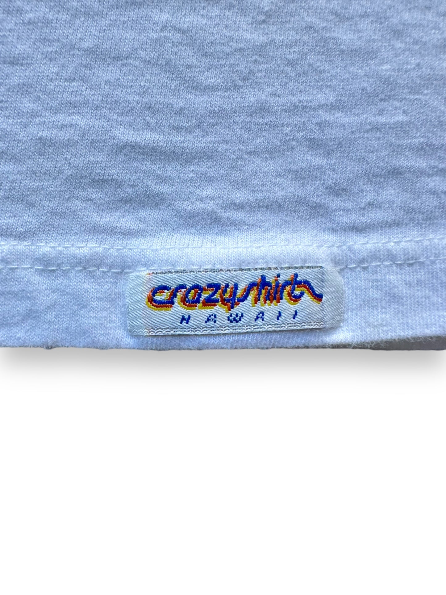 Bottom tag on Vintage B. Kliban Waikiki Zoo Tee SZ XL | Vintage Cat Tee Seattle | Barn Owl Vintage