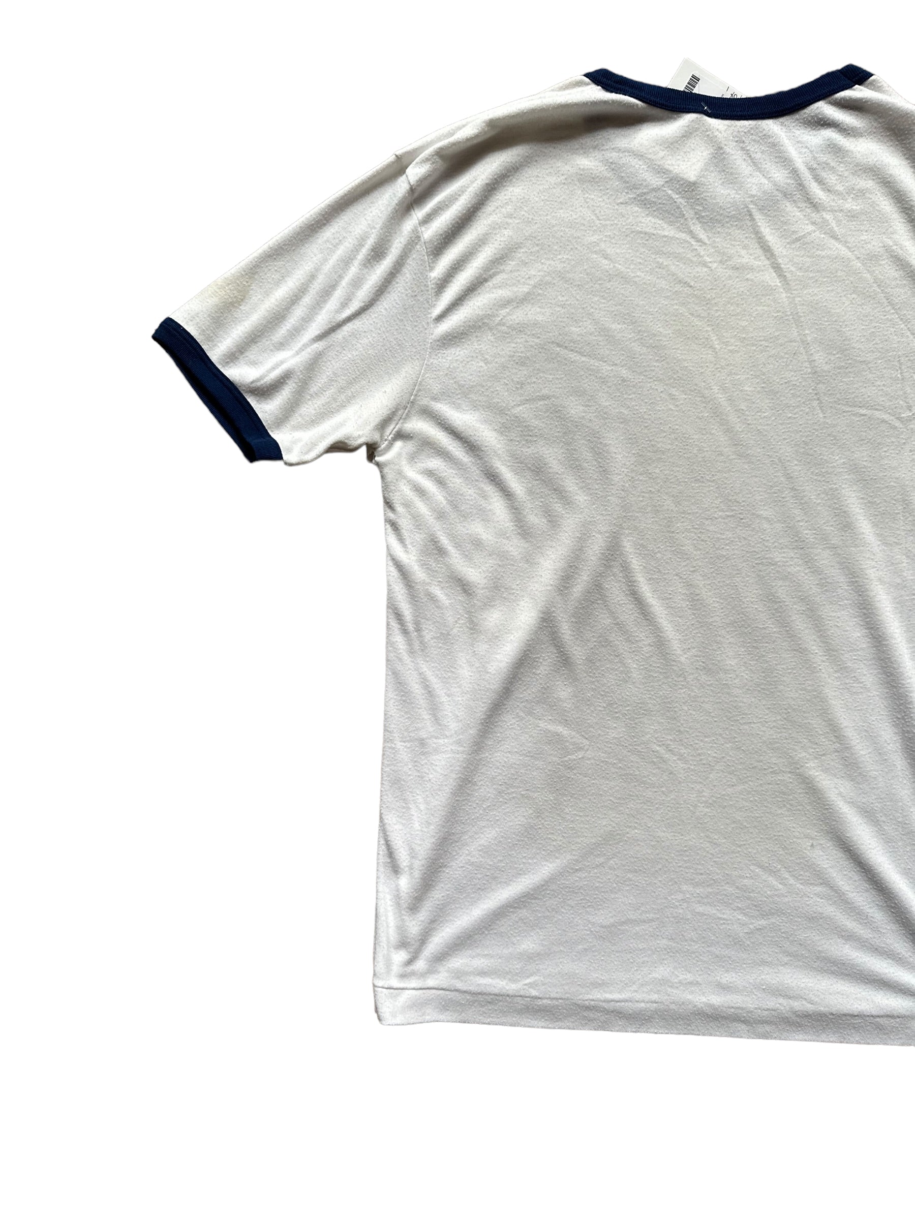 Left Rear View on Vintage CVW Ringer Tee | Vintage Ringer Tee | Barn Owl Vintage Seattle