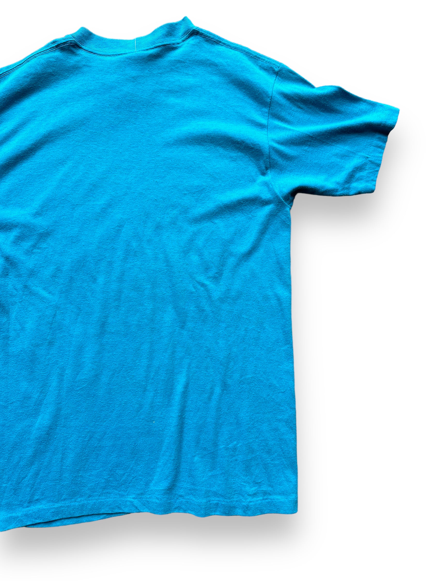 Back right shot of Vintage Blue Wind Surfing Tee SZ L | Vintage T-Shirts Seattle | Barn Owl Vintage Tees Seattle
