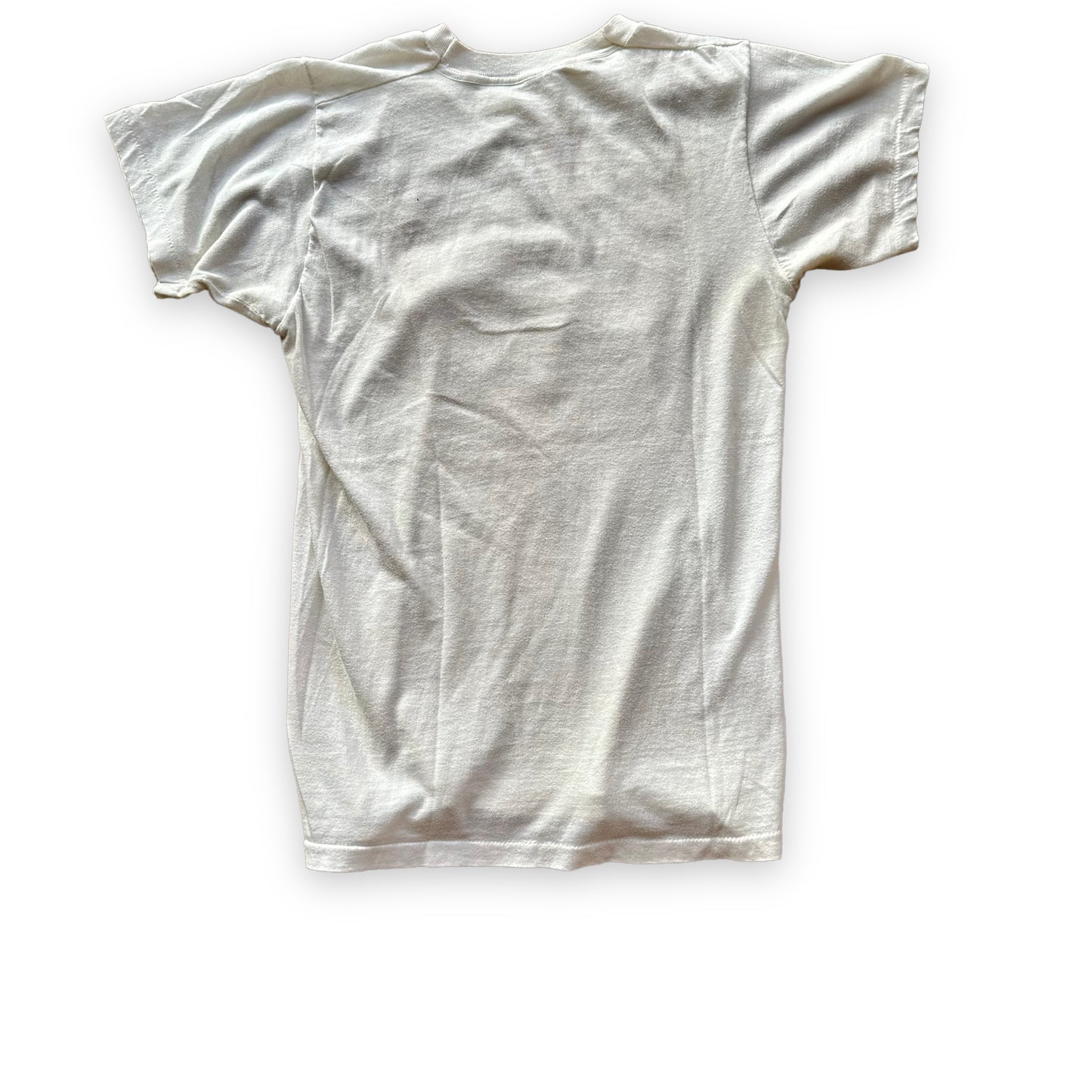 Rear View of Vintage Hot Grill "All The Way" Clifton NJ Hot Dog Tee SZ M | Vintage Single Stitch T-Shirt | Barn Owl Vintage Seattle