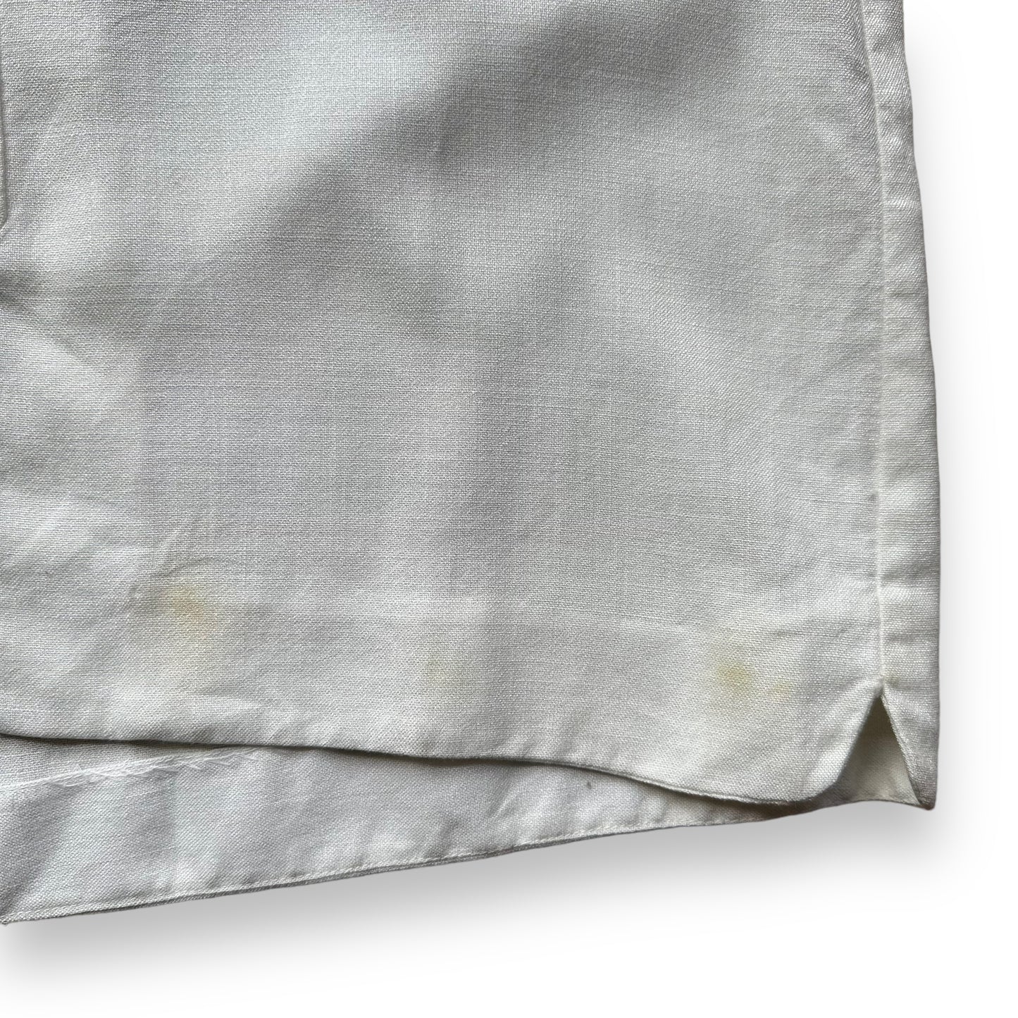 Front Lower Left Side View of Vintage 1960s Era Bob White Hess Truck Leasing Bowling Shirt SZ M | Vintage Bowling Shirt Seattle | Barn Owl Vintage Seattle