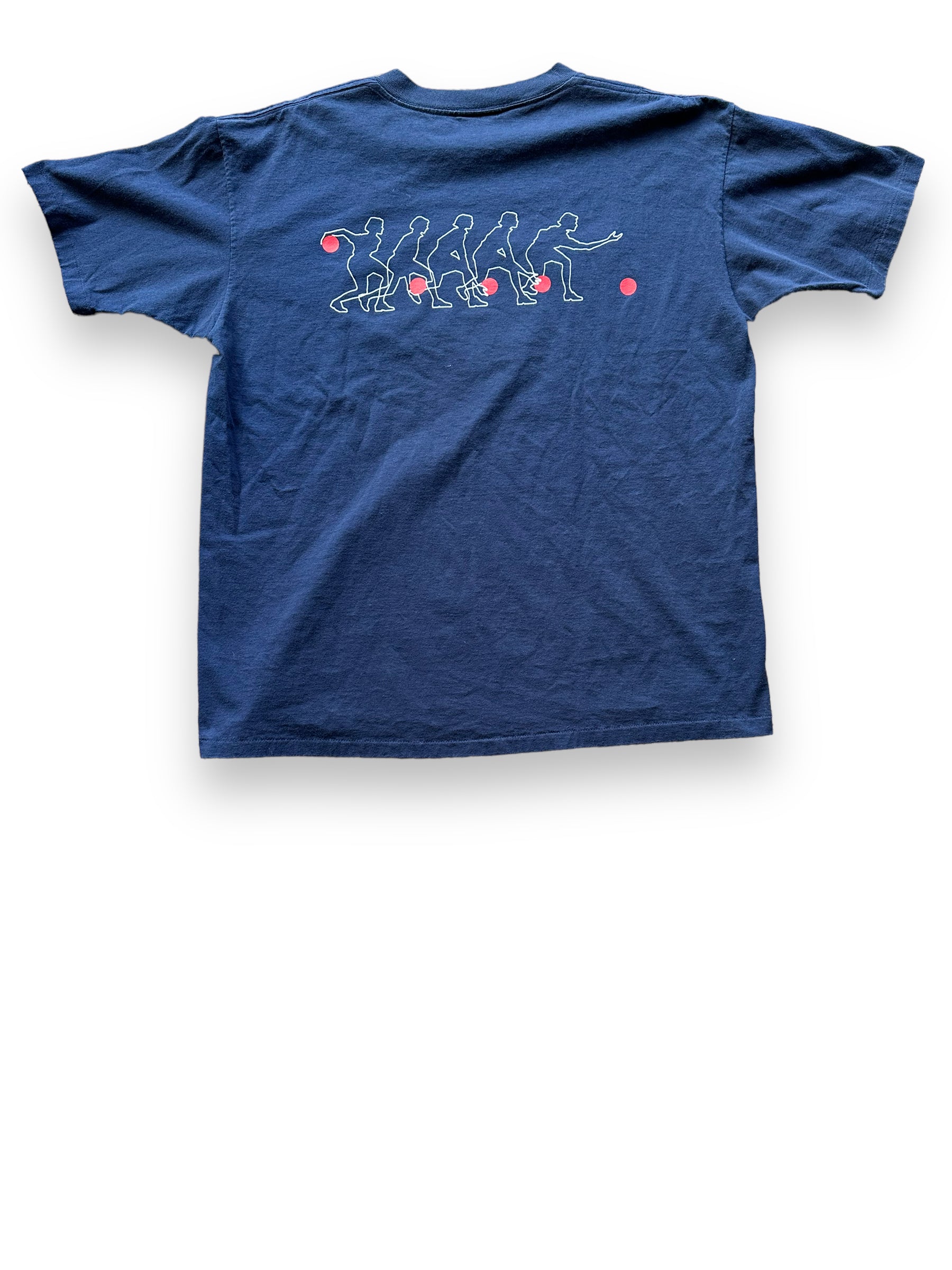 Rear View on Vintage Bowling Tee SZ XL | Vintage Single Stitch T-Shirts Seattle | Barn Owl Vintage Tees Seattle