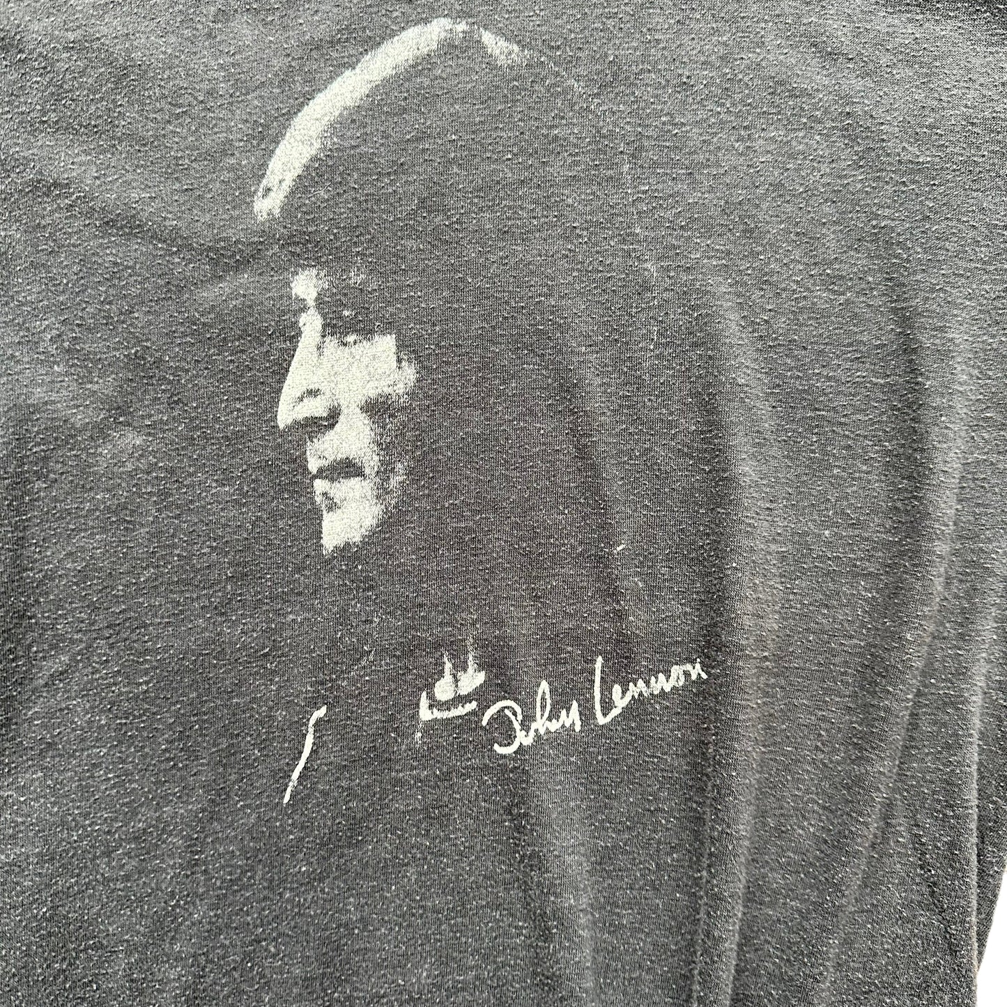 Vintage Single Stitch John Lennon Tee Size M | Barn Owl Vintage | Vintage Beatles Tees Seattle