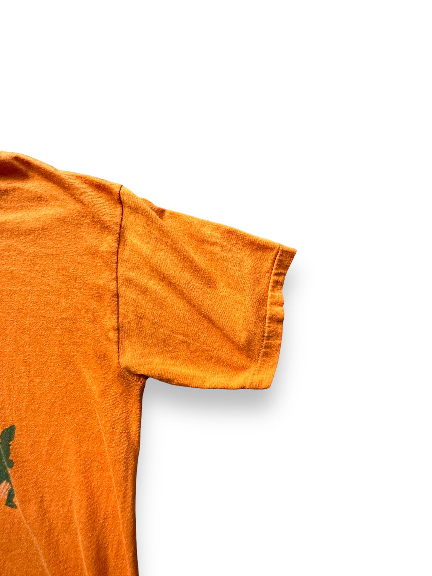 Front Left Single Stitch Sleeve on 1984 Run in the Park Tee SZ L | Vintage Graphic T-Shirts Seattle | Barn Owl Vintage Tees Seattle