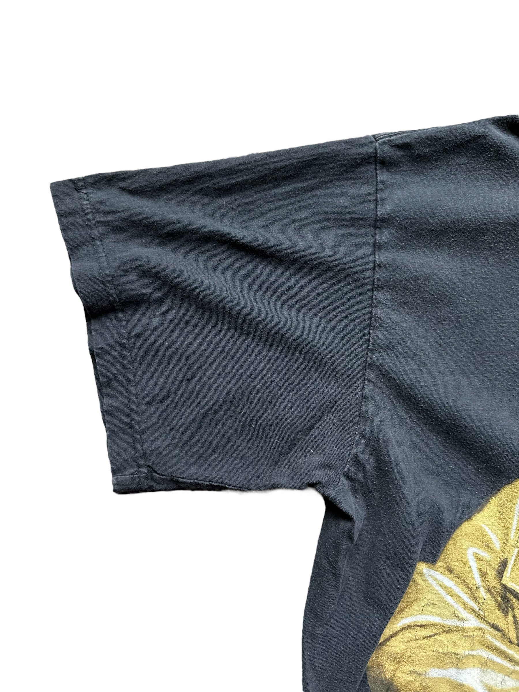 Right Sleeve VIew on Vintage Biggie Smalls Notorious BIG Rap Tee SZ XXL |  Vintage Rap Tees Biggy Smalls |  Christopher Wallace Notorious B.I.G.