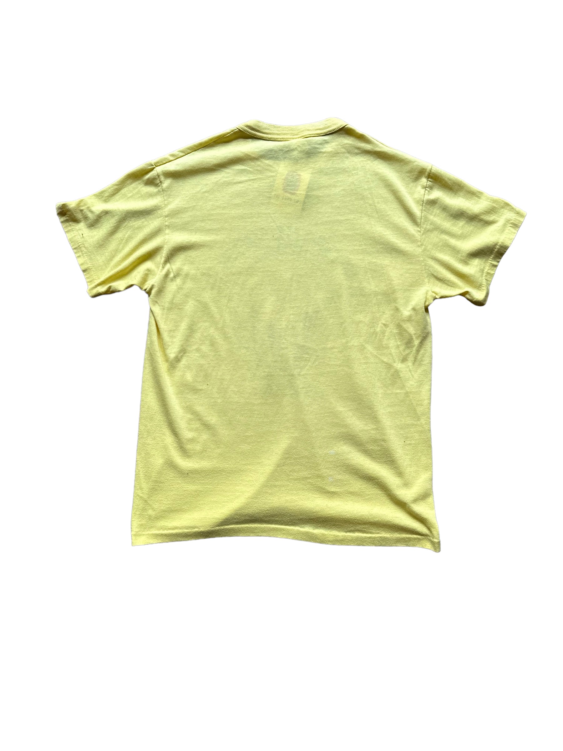 Rear View on Vintage Alaska Single Stitch Top of the World Hotel Tee |  Vintage Alaska T Shirt | Barn Owl Vintage Seattle