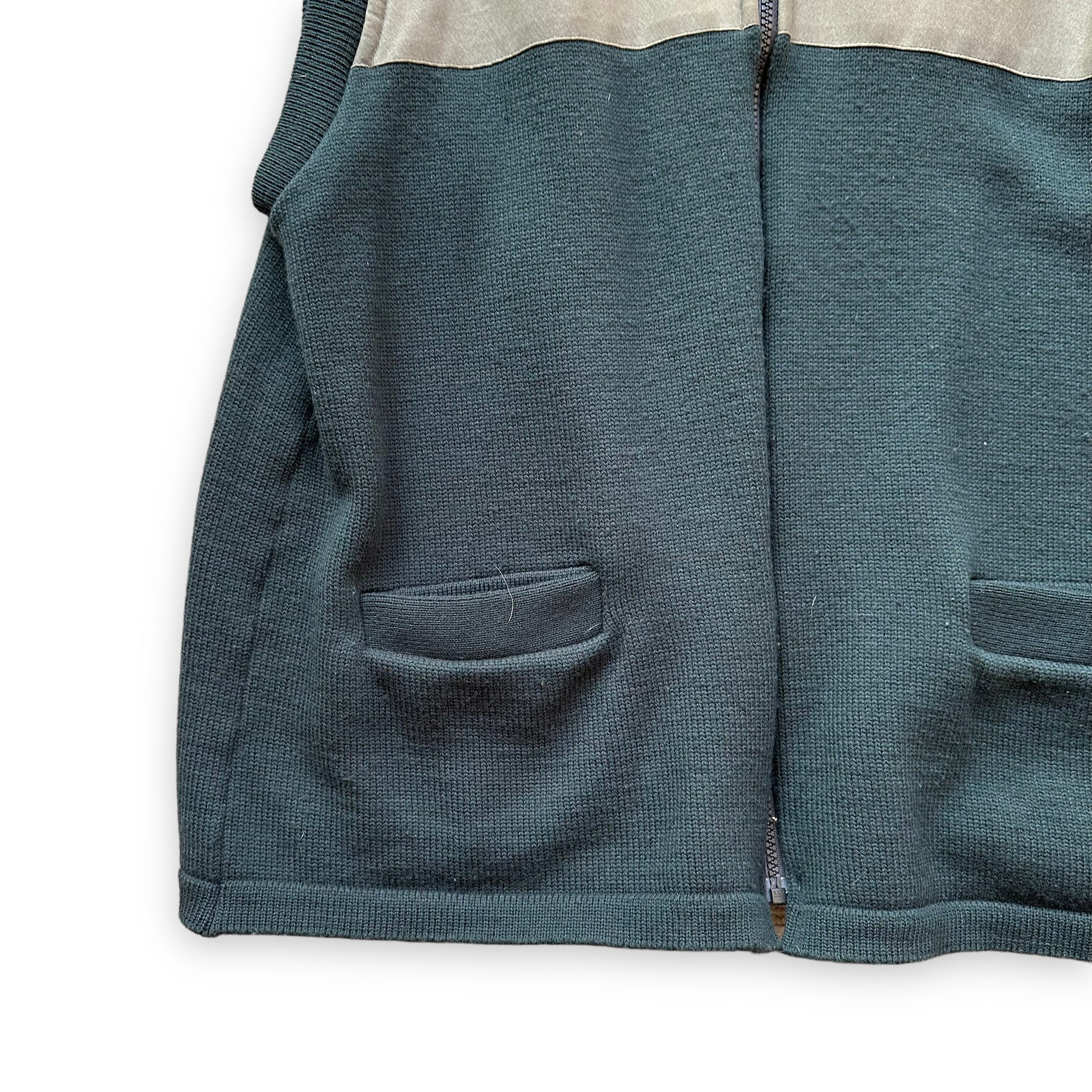 Front Right View on Filson Style 705 Wool Guide Vest SZ XL |  Barn Owl Vintage Goods | Vintage Workwear Seattle