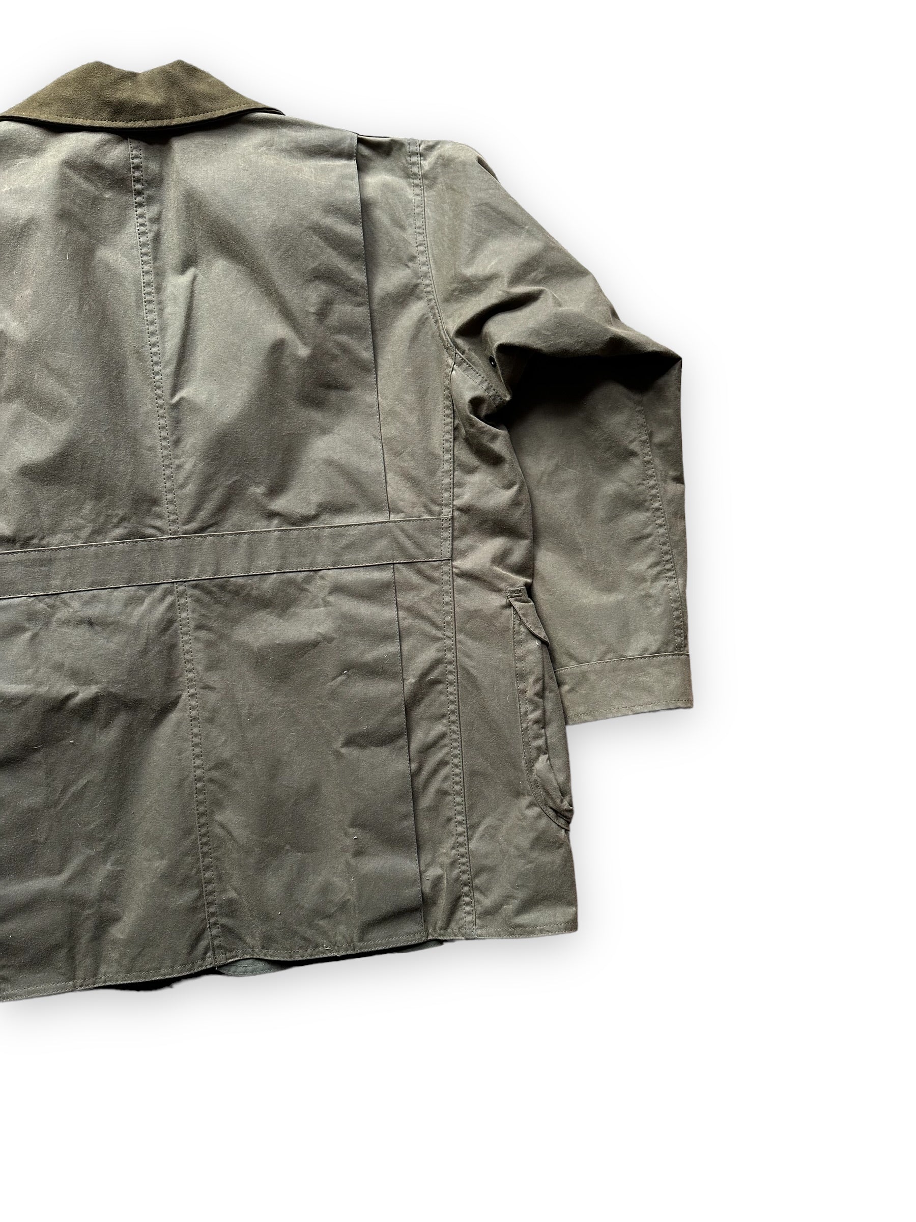Right Rear View of NOS Vintage Filson Waterfowl Hunting Jacket SZ L |  Barn Owl Vintage Goods | Vintage Workwear Seattle