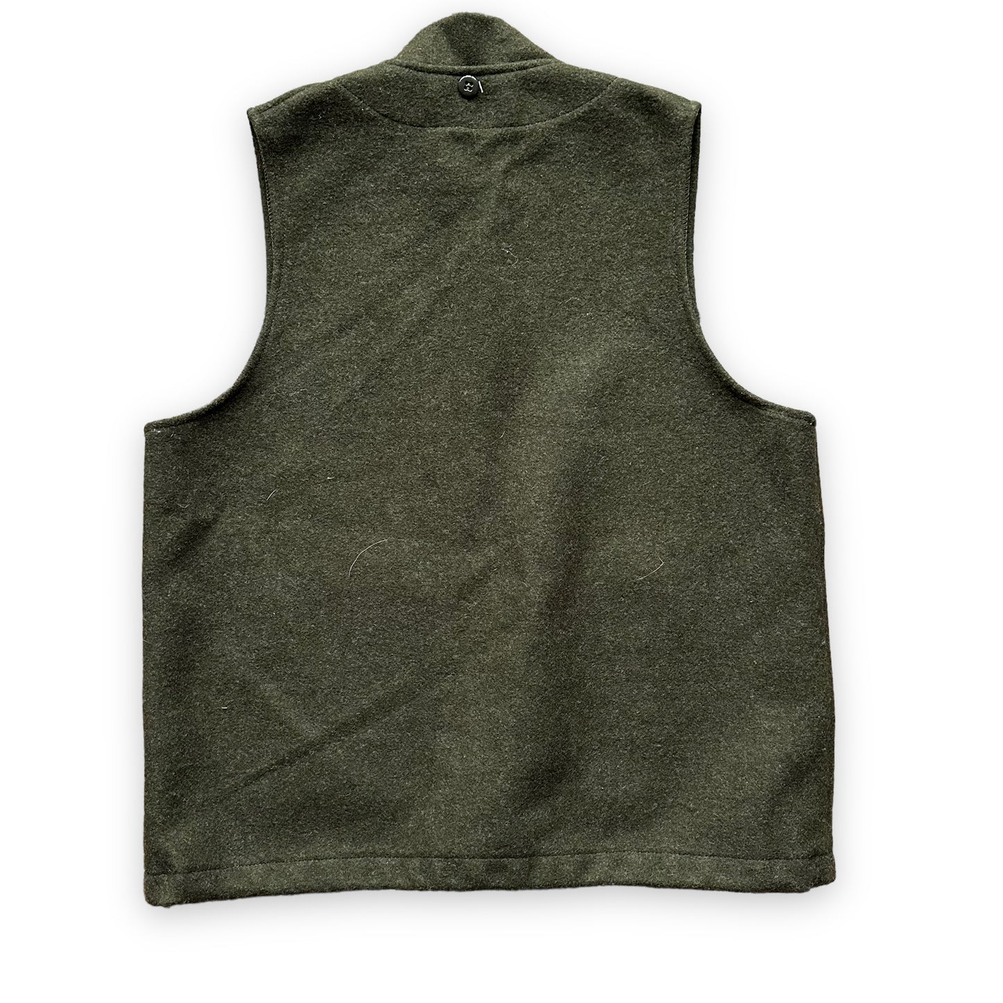 Rear View of Filson Forest Green Mackinaw Wool Liner SZ M |  Vintage Filson Workwear Seattle | Barn Owl Vintage