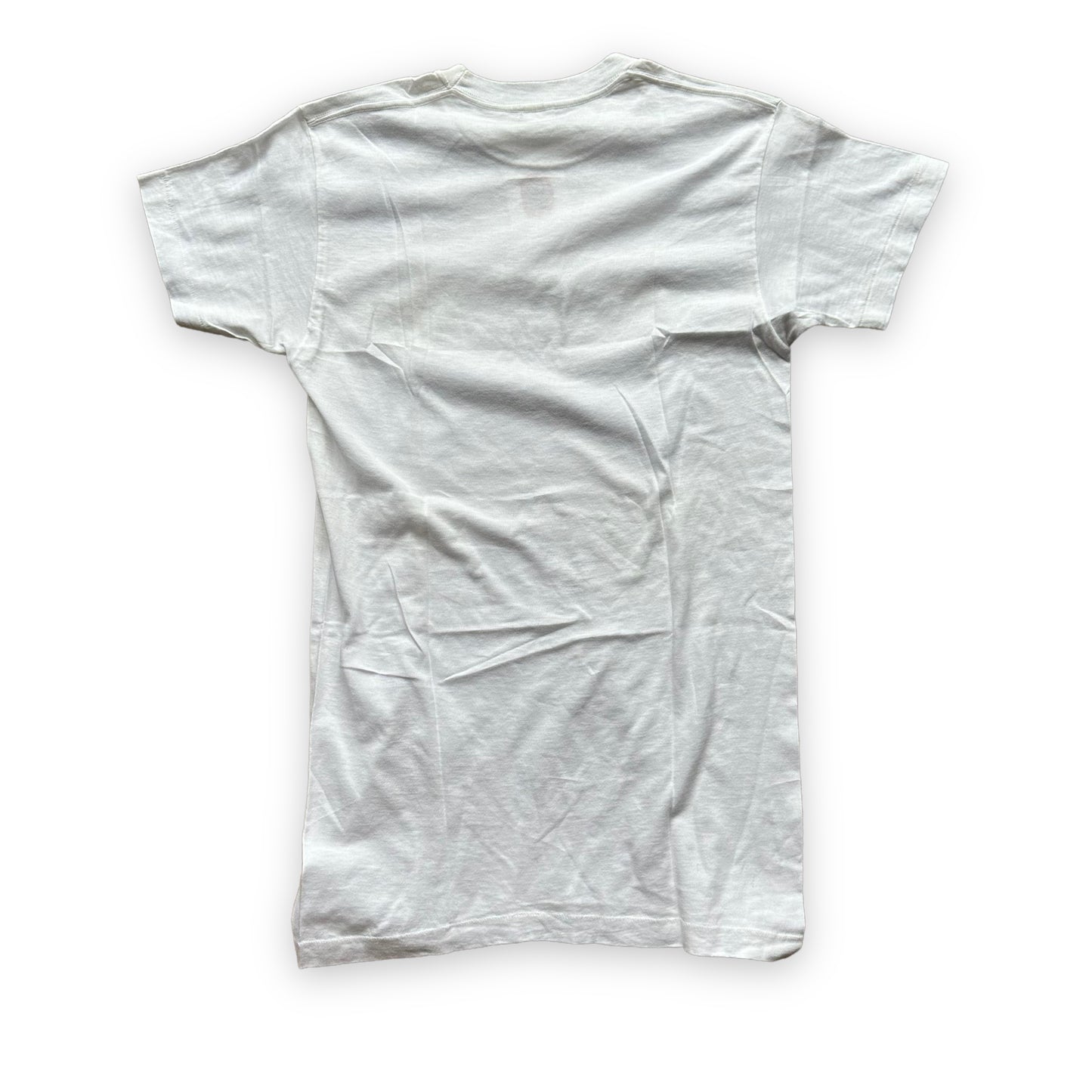 Rear View of Vintage Penneys Towncraft Pima Pride Blank Tee Shirt SZ 38 | Vintage Blank Tees Seattle | Vintage T-Shirts Seattle