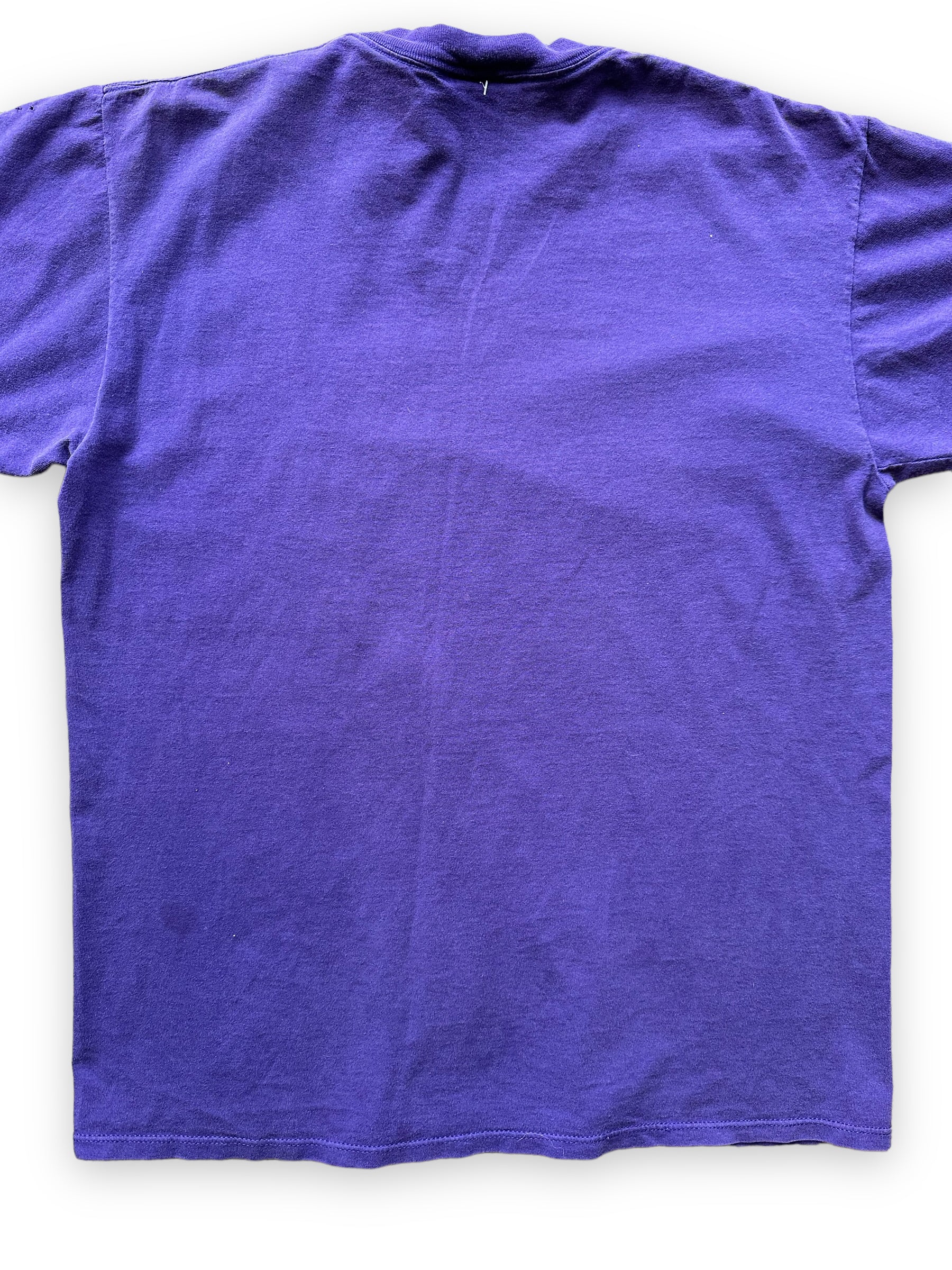 Rear Detail View of Vintage Jerry Garcia Band Tour Tee Tee SZ L |  Vintage Grateful Dead Tee Seattle | Barn Owl Vintage