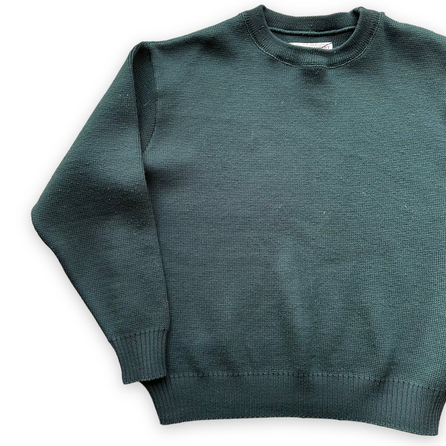 Front Right View of Filson Guide Sweater SZ L | Barn Owl Vintage Goods | Vintage Filson Workwear Sweaters Seattle