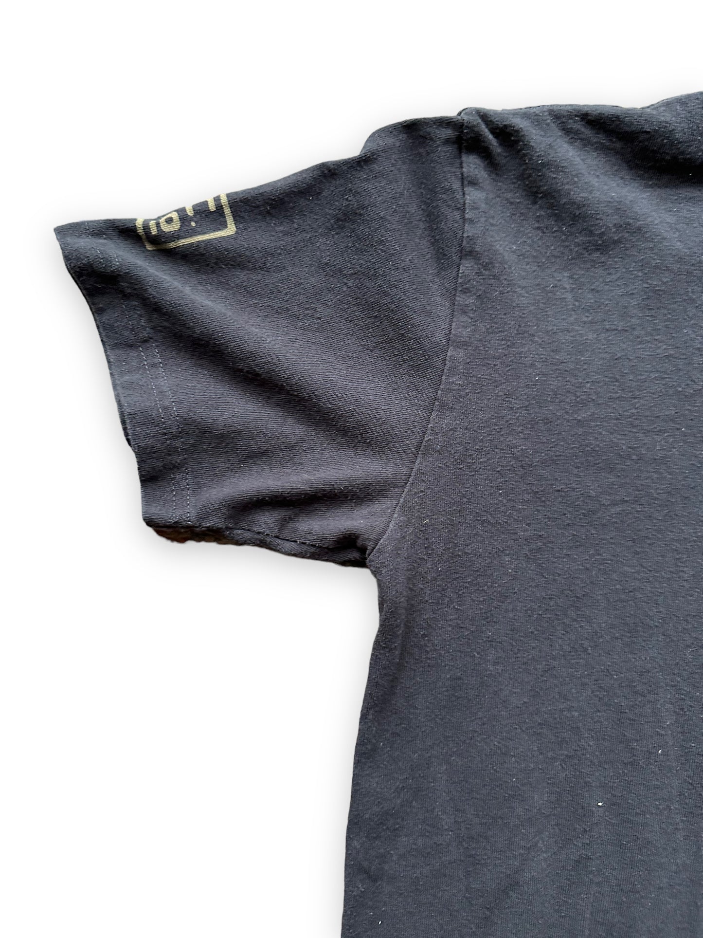 Right Sleeve on Filson Black Beaver Tee SZ XS | Barn Owl Vintage Goods | Filson Graphic Tees Seattle