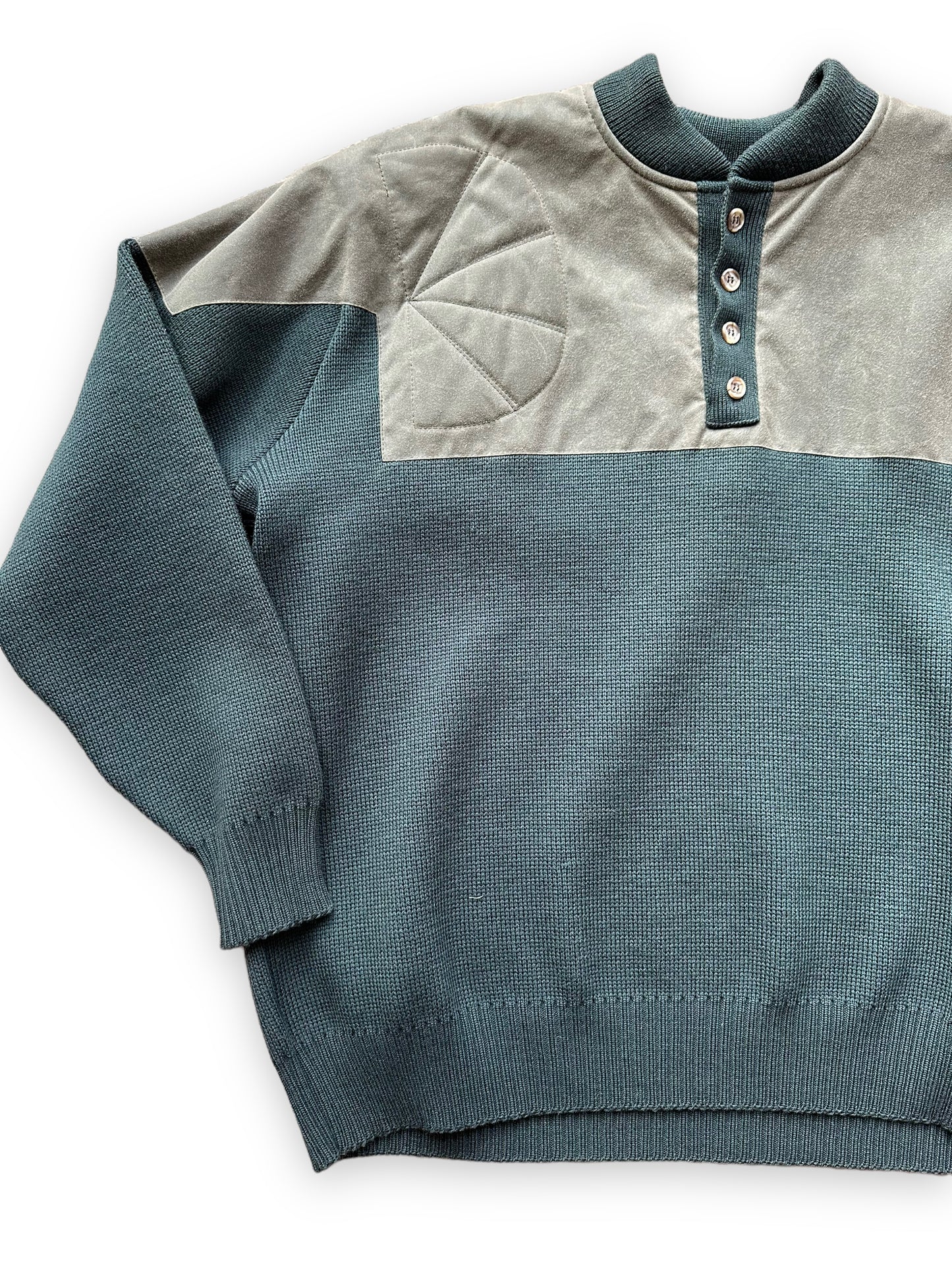 Front Right View of Deadstock Filson Guide Sweater SZ XXL | Vintage Filson Workwear Seattle | Barn Owl Vintage Goods