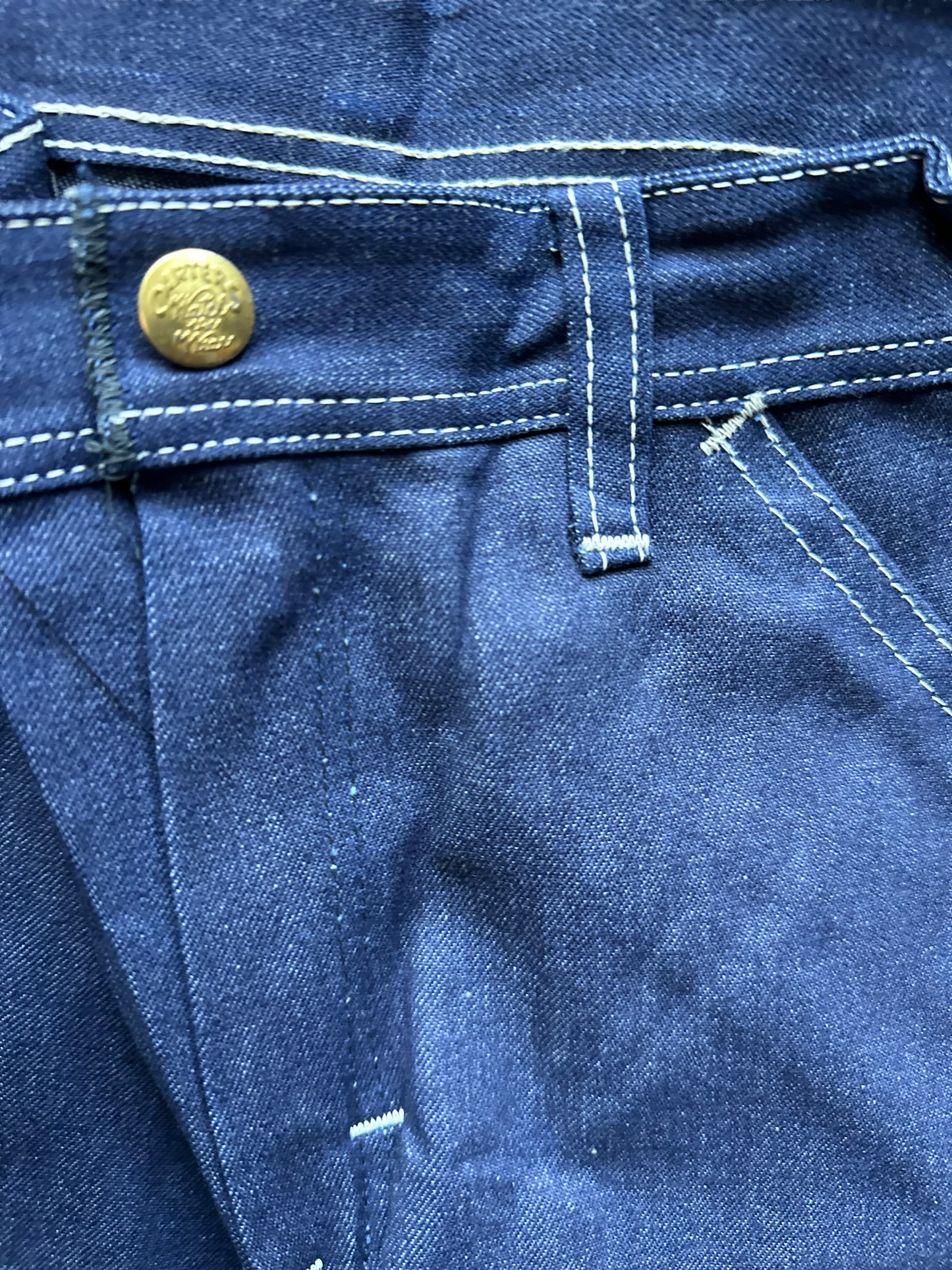 NOS Vintage Carter's Carpenter Dungarees W29 L34 | Vintage Denim Workwear Seattle | Barn Owl Vintage Clothing