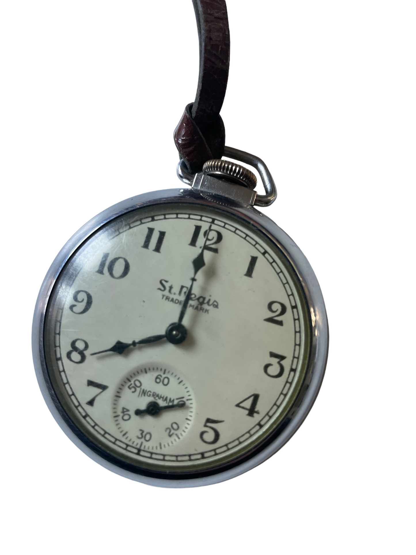 Vintage St. Regis Pocket Watch Front face