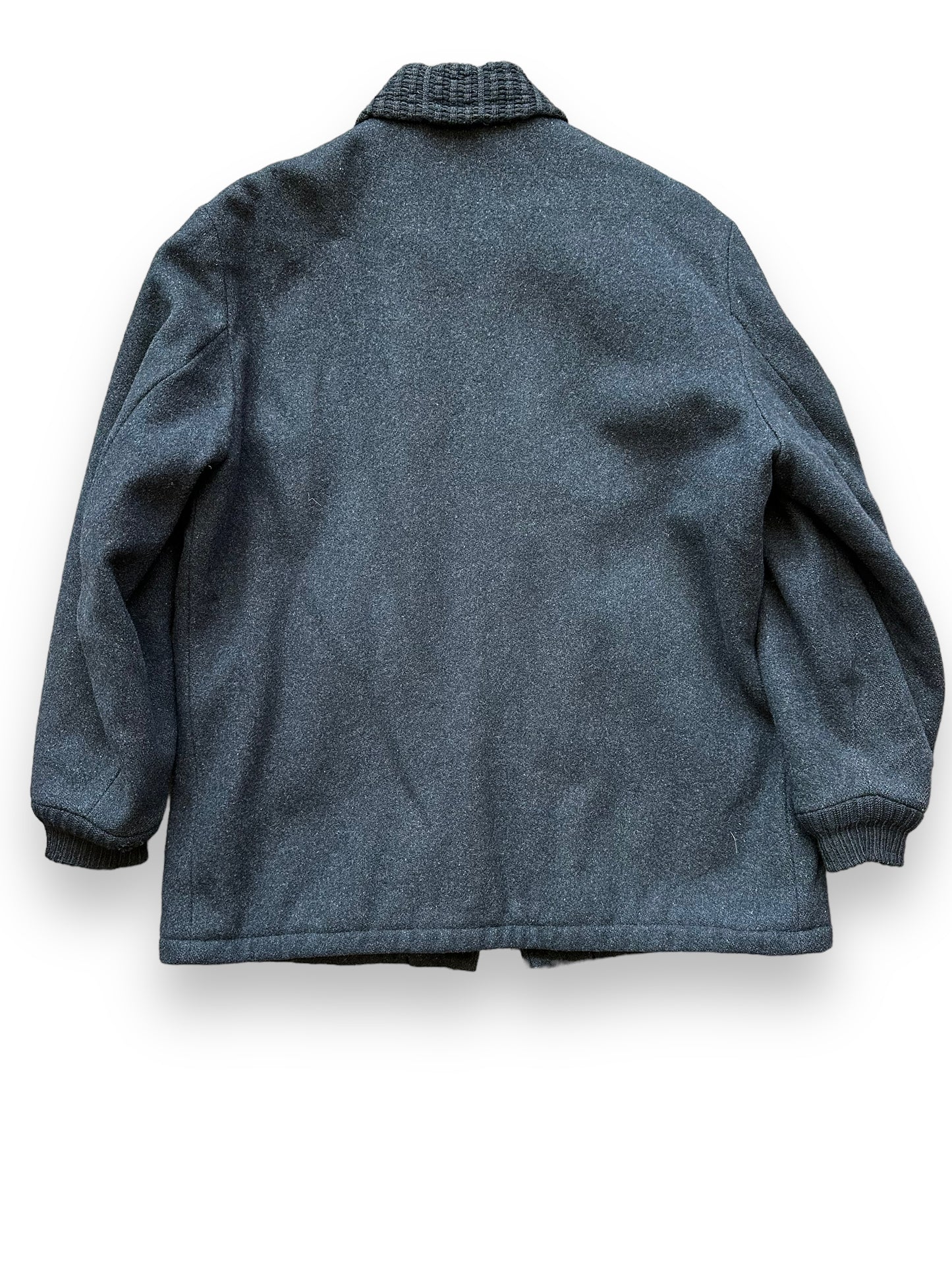 Rear View of Vintage Buck Skein Clicker Jacket SZ 42 | Barn Owl Vintage Goods | Vintage Clicker Coat Seattle