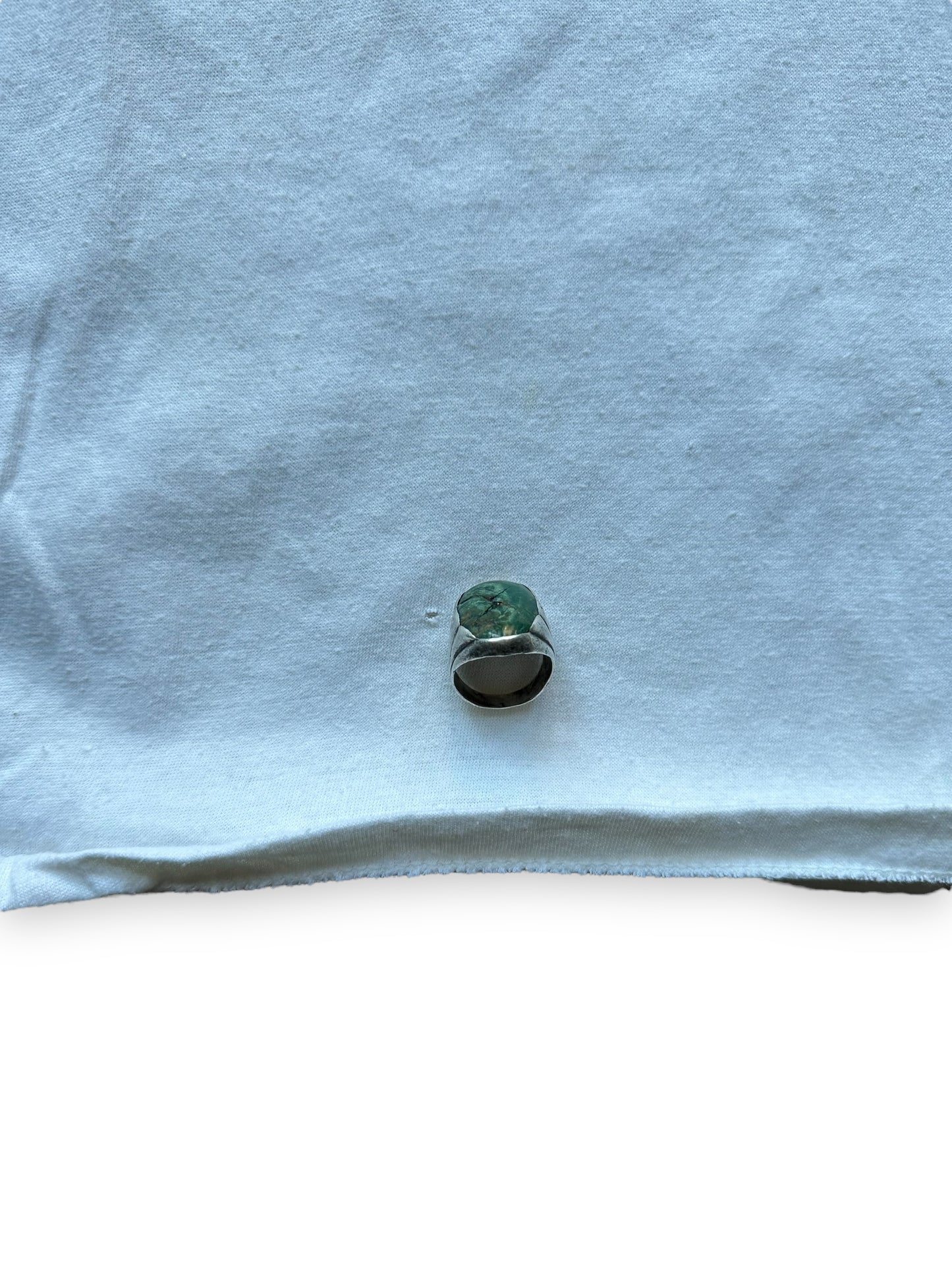 Small Hole Near Hem of Vintage Seattle City of Wet Dreams Ringer Tee SZ M | Vintage Russell Athletic T Shirt | Barn Owl Vintage Seattle