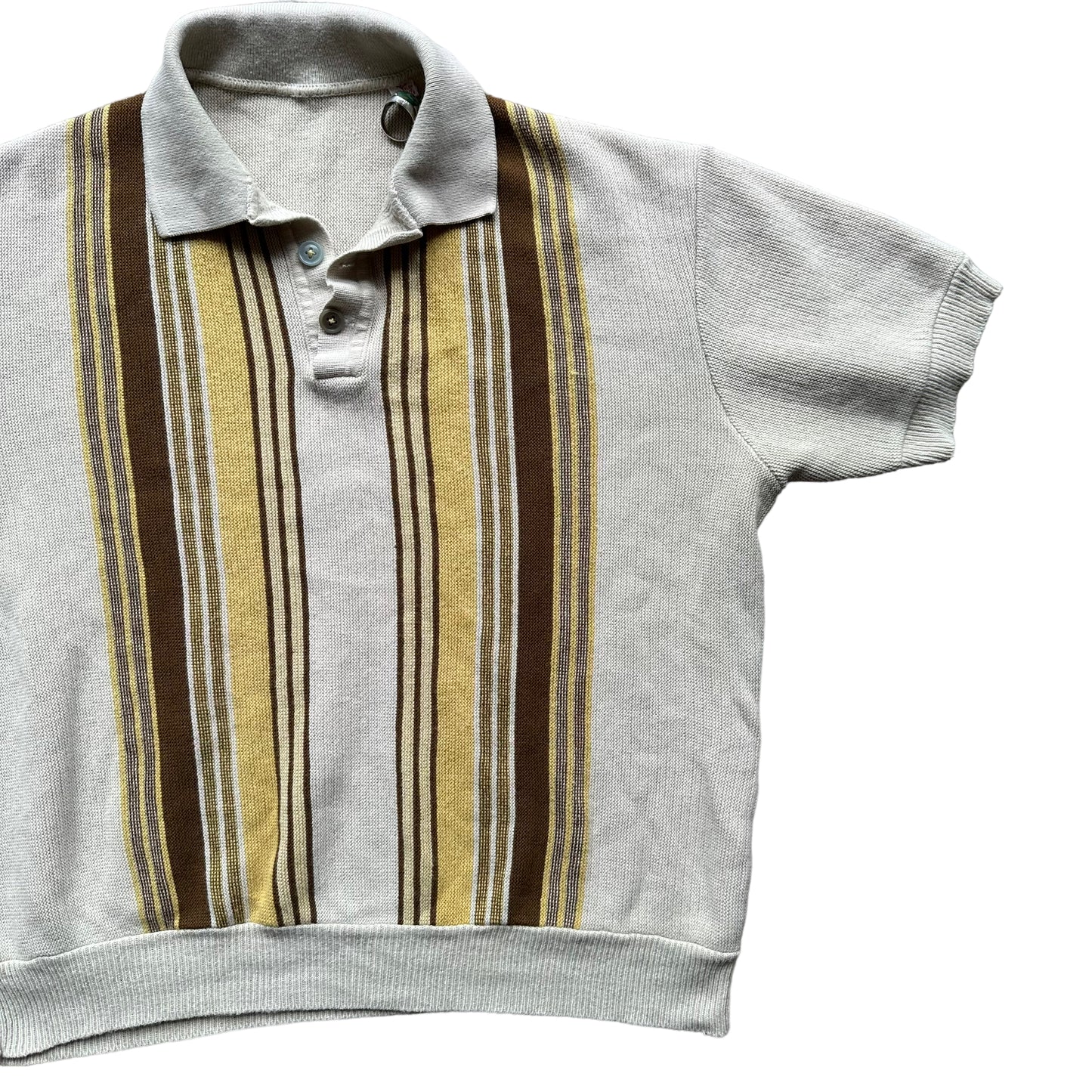 Vintage 100% Orlon Acrylic 60s Sweater Shirt SZ M | Vintage Sweater Shirt Seattle | Barn Owl Vintage Seattle