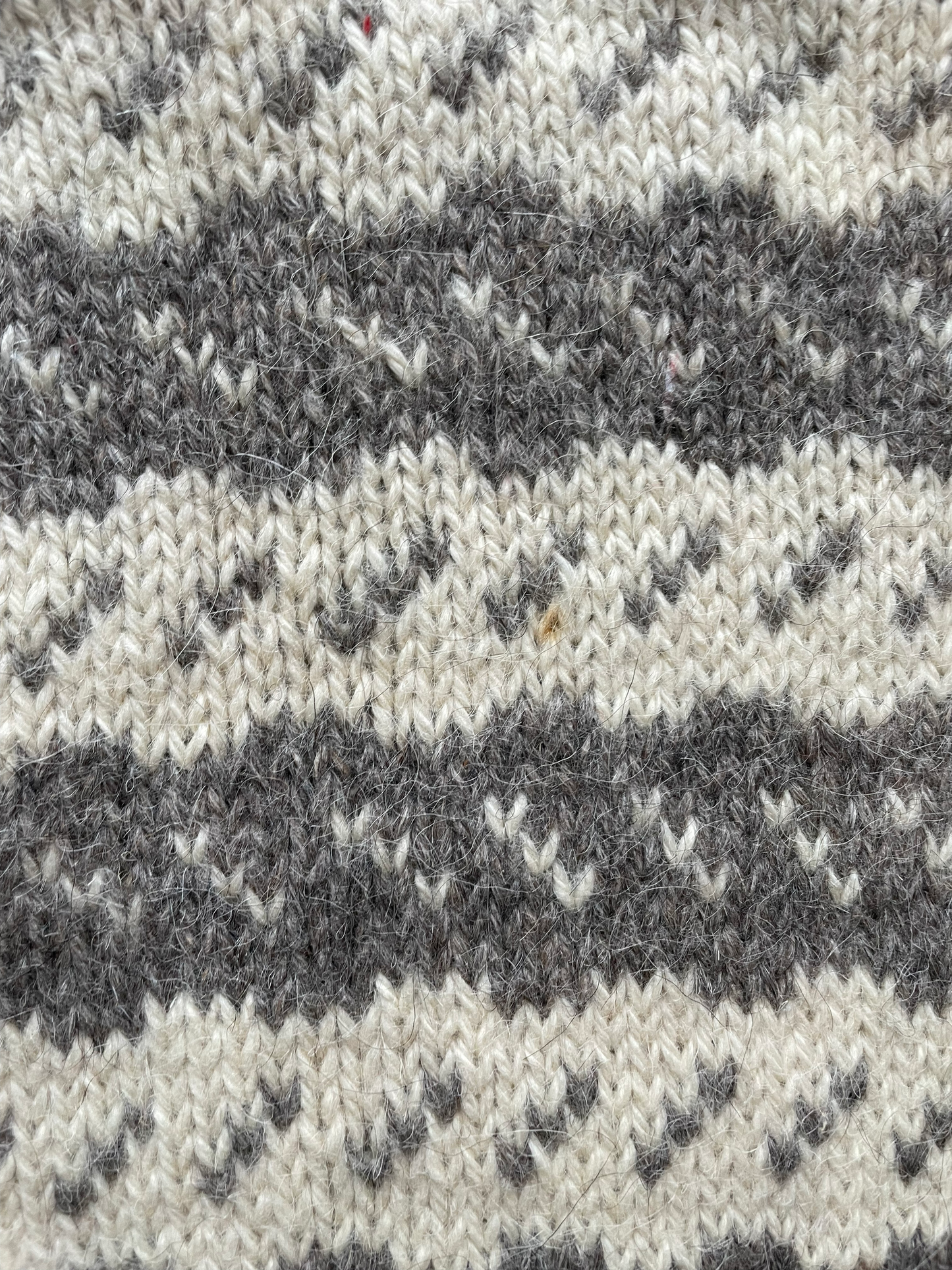 Vintage Wool Sweater Made in Denmark | Barn Owl Seattle | Seattle Vintage Sweaters Small discoloration on front.
