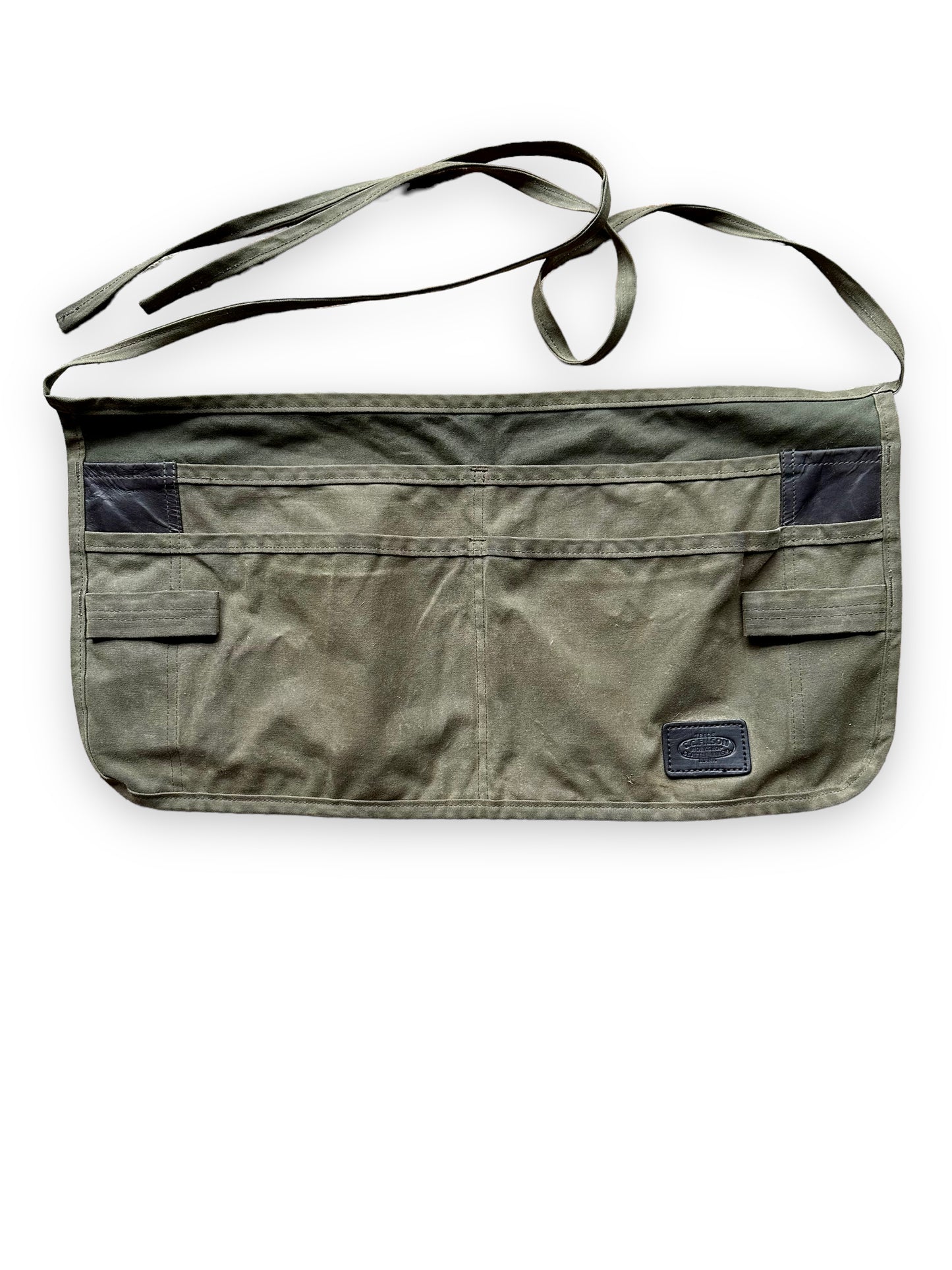 Front View of Filson Workshop Tool Apron SZ L | Barn Owl Vintage Goods | Vintage Workwear Seattle