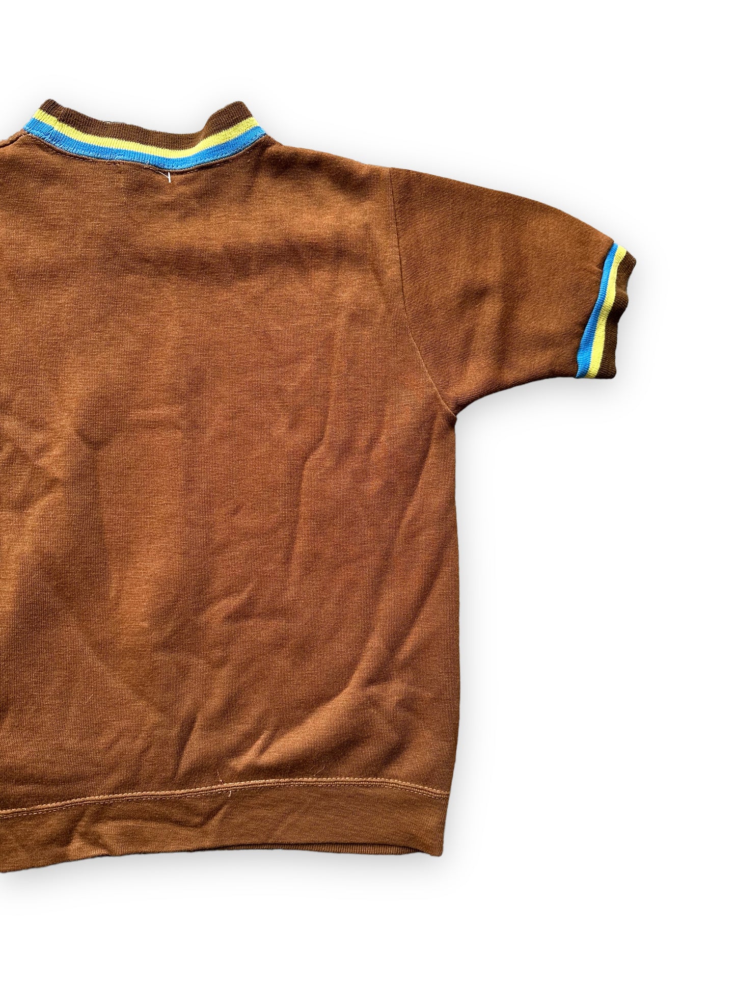 Vintage 1960's Creslan Crewneck Back view right side
