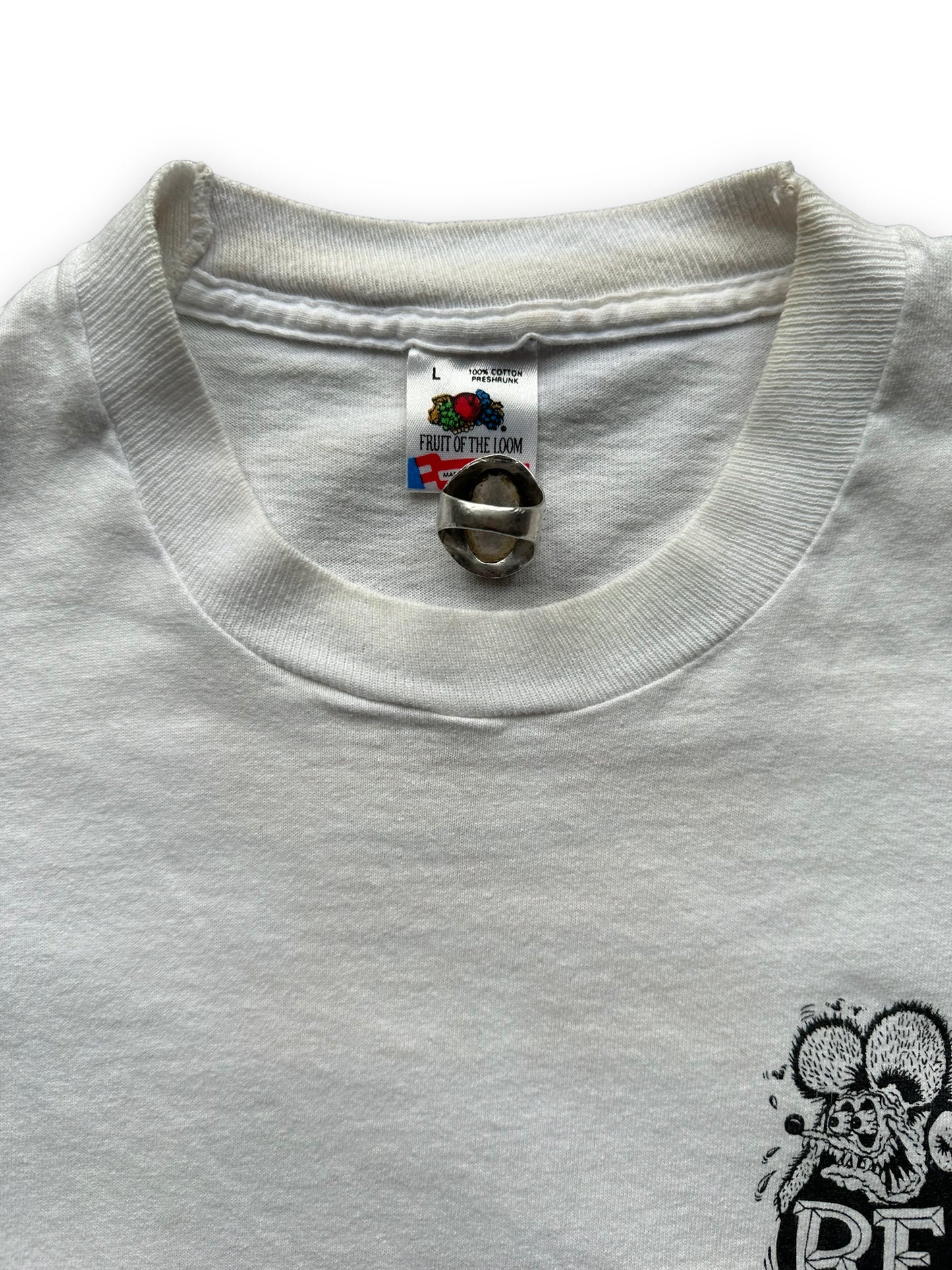 Vintage 1990s Rat Fink Ed Roth Tee SZ L | Seattle Vintage Rat Fink Tees | Barn Owl Seattle