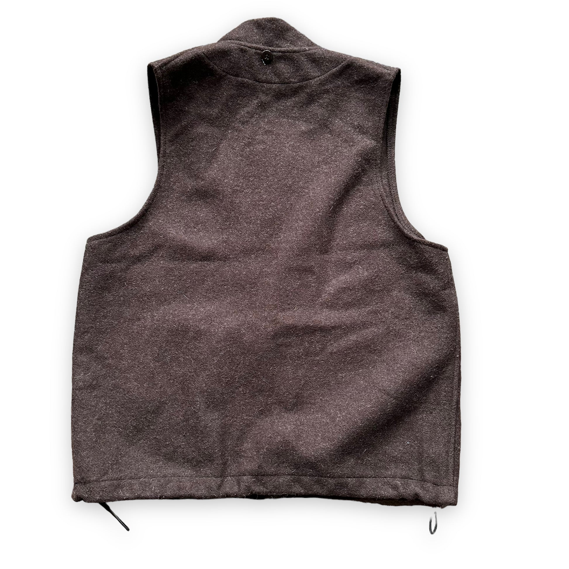 Rear View of Filson Brown Mackinaw Wool Liner SZ M |  Vintage Filson Workwear Seattle | Barn Owl Vintage