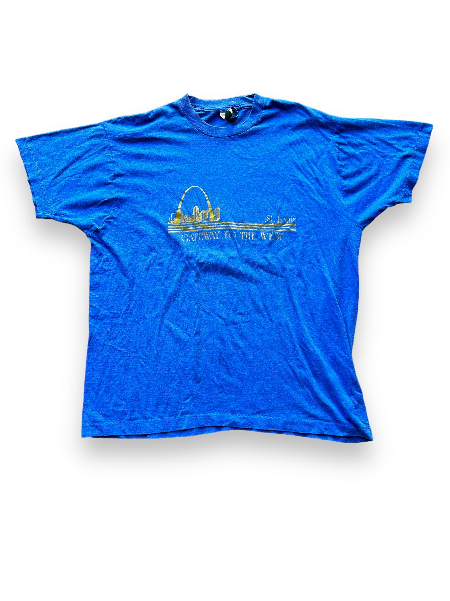 Front View of Vintage St. Louis Tourist Tee SZ XXL | Vintage T-Shirts Seattle | Barn Owl Vintage Tees Seattle