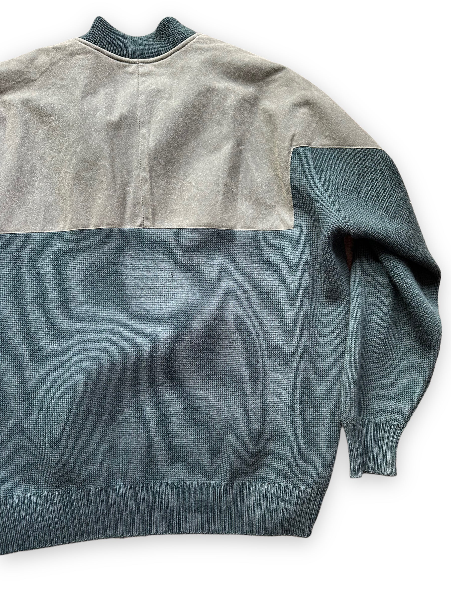 Right Rear View of Deadstock Filson Guide Sweater SZ XXL | Vintage Filson Workwear Seattle | Barn Owl Vintage Goods