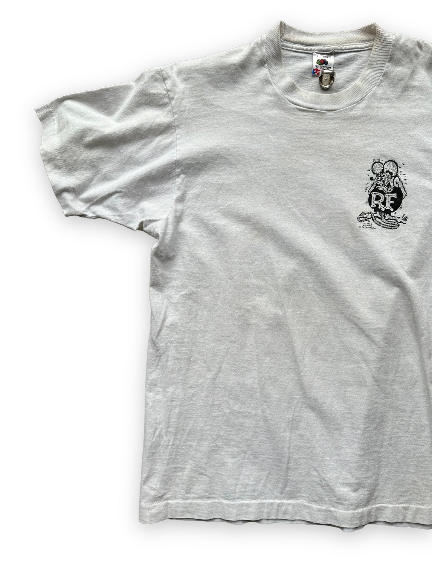 Vintage 1990s Rat Fink Ed Roth Tee SZ L | Seattle Vintage Rat Fink Tees | Barn Owl Seattle