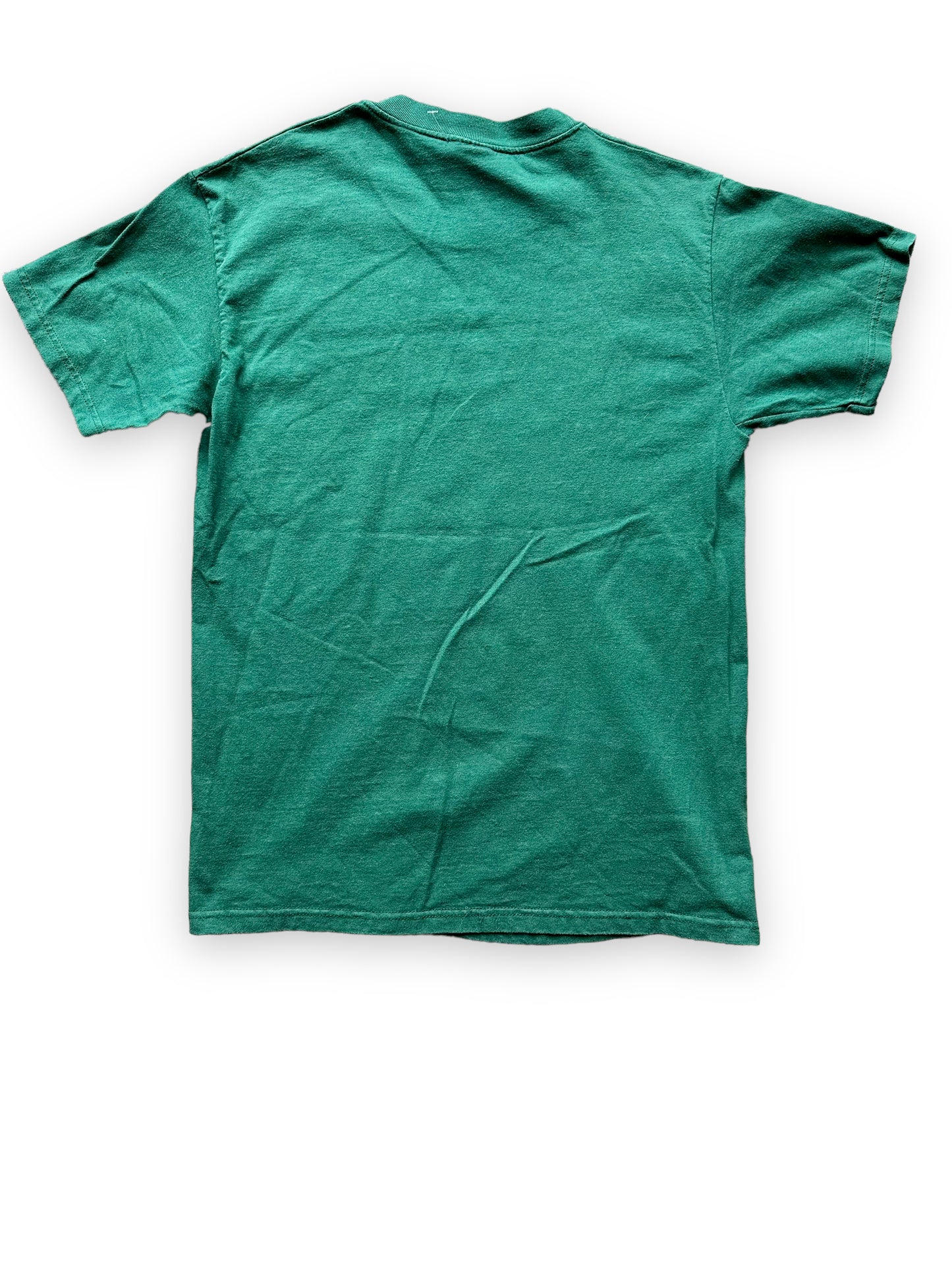 Rear View on Green Filson Cotton Tee SZ M | Barn Owl Vintage Goods | Vintage Workwear Seattle