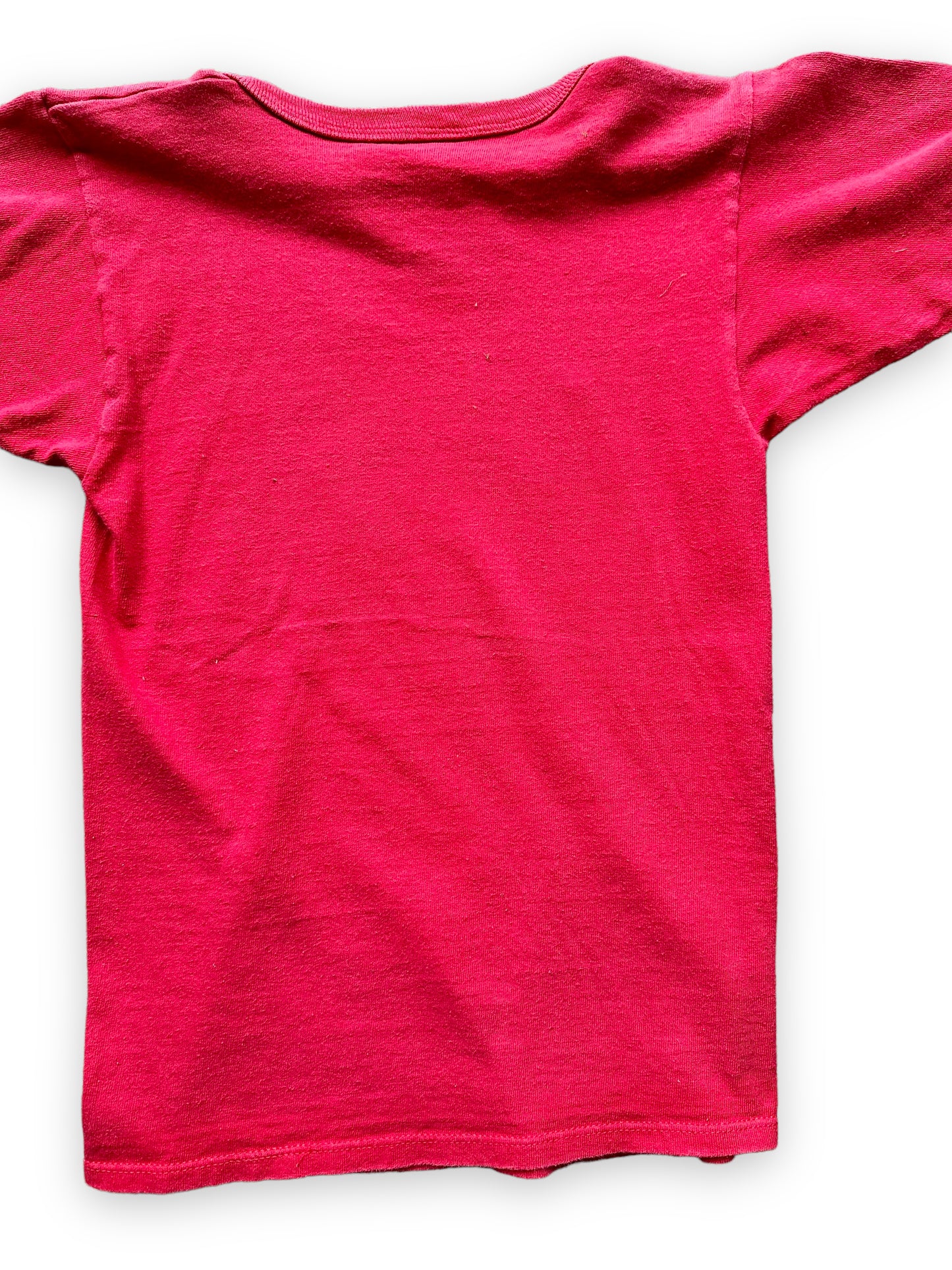 Rear Detail on Vintage I Can't Bear To See You On Drugs Graphic Tee SZ S | Vintage Champion Tee Seattle | Barn Owl Vintage