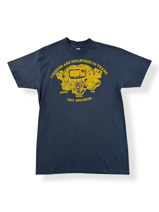 Front of Vintage Harley Davidson Legends Tee Yellow SZ XL (Fits L)