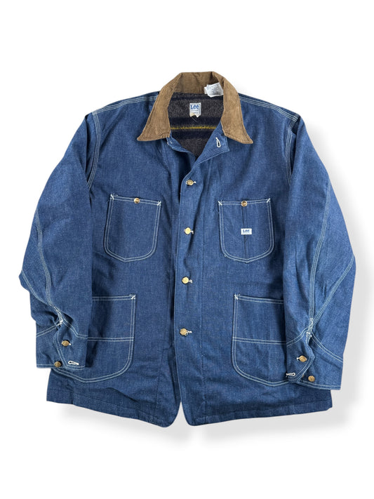 Front of Vintage NOS Lee Alaska Lining Blanket Lined Chore Coat SZ 46